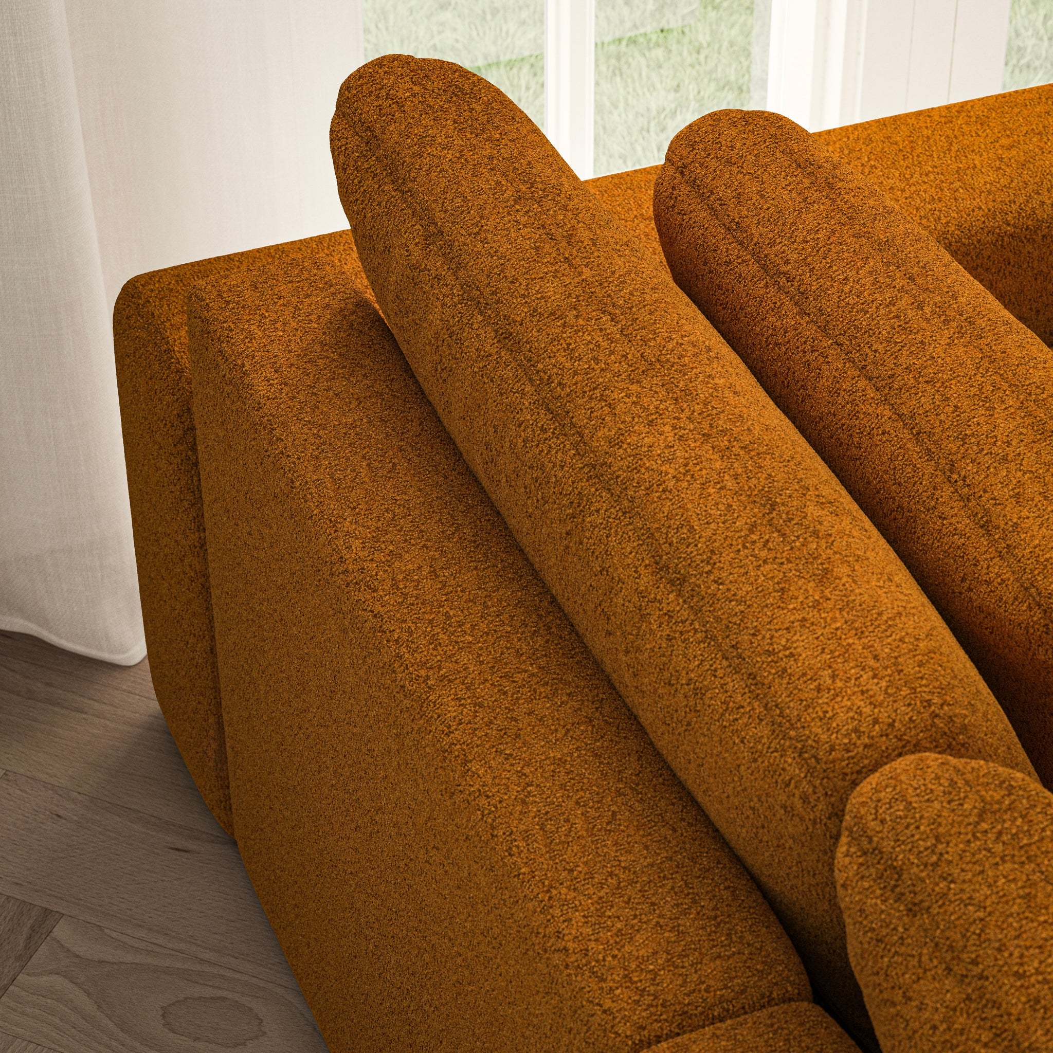 Lusso Large Sofa - Soft Teddy