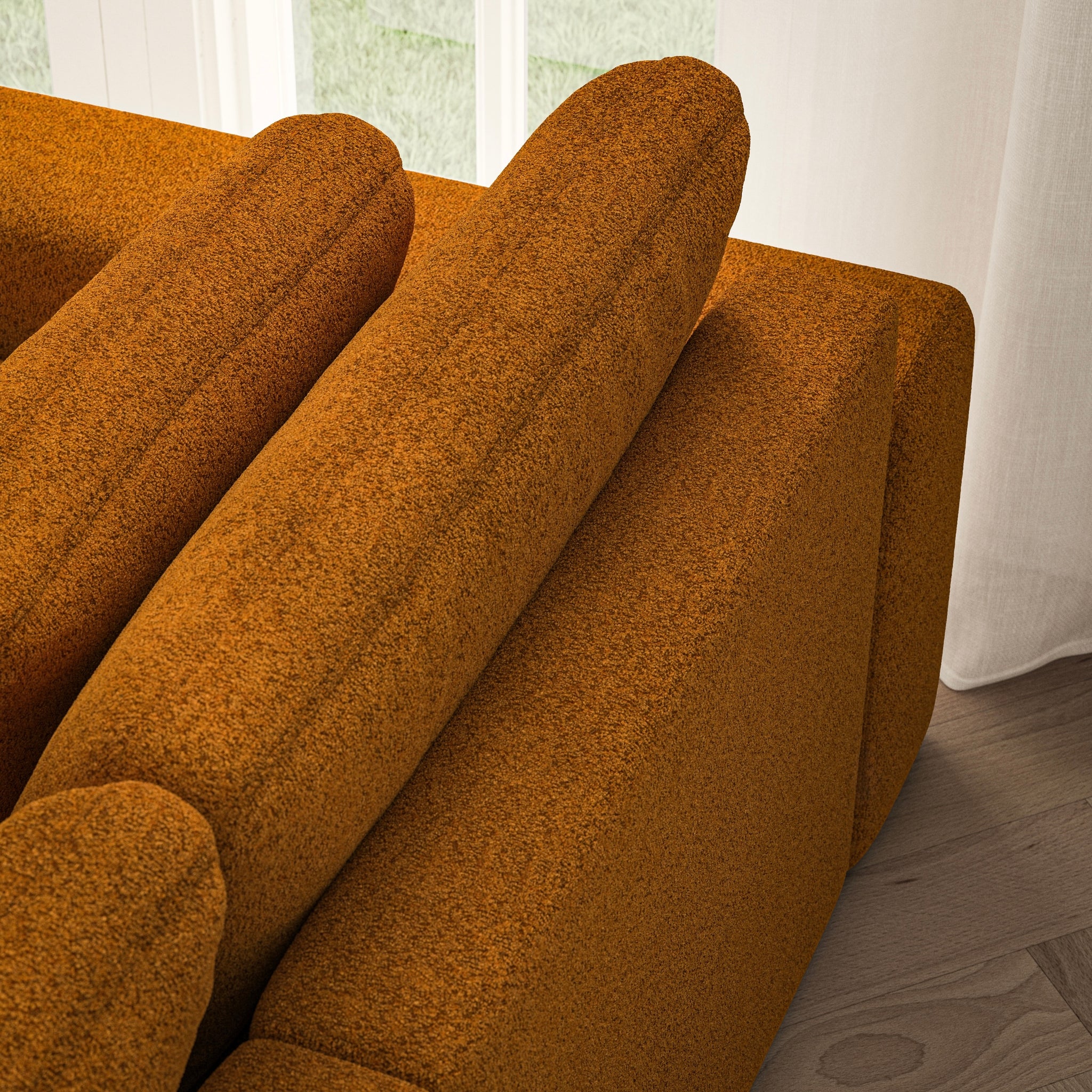Lusso Corner Chaise RHF - Soft Teddy