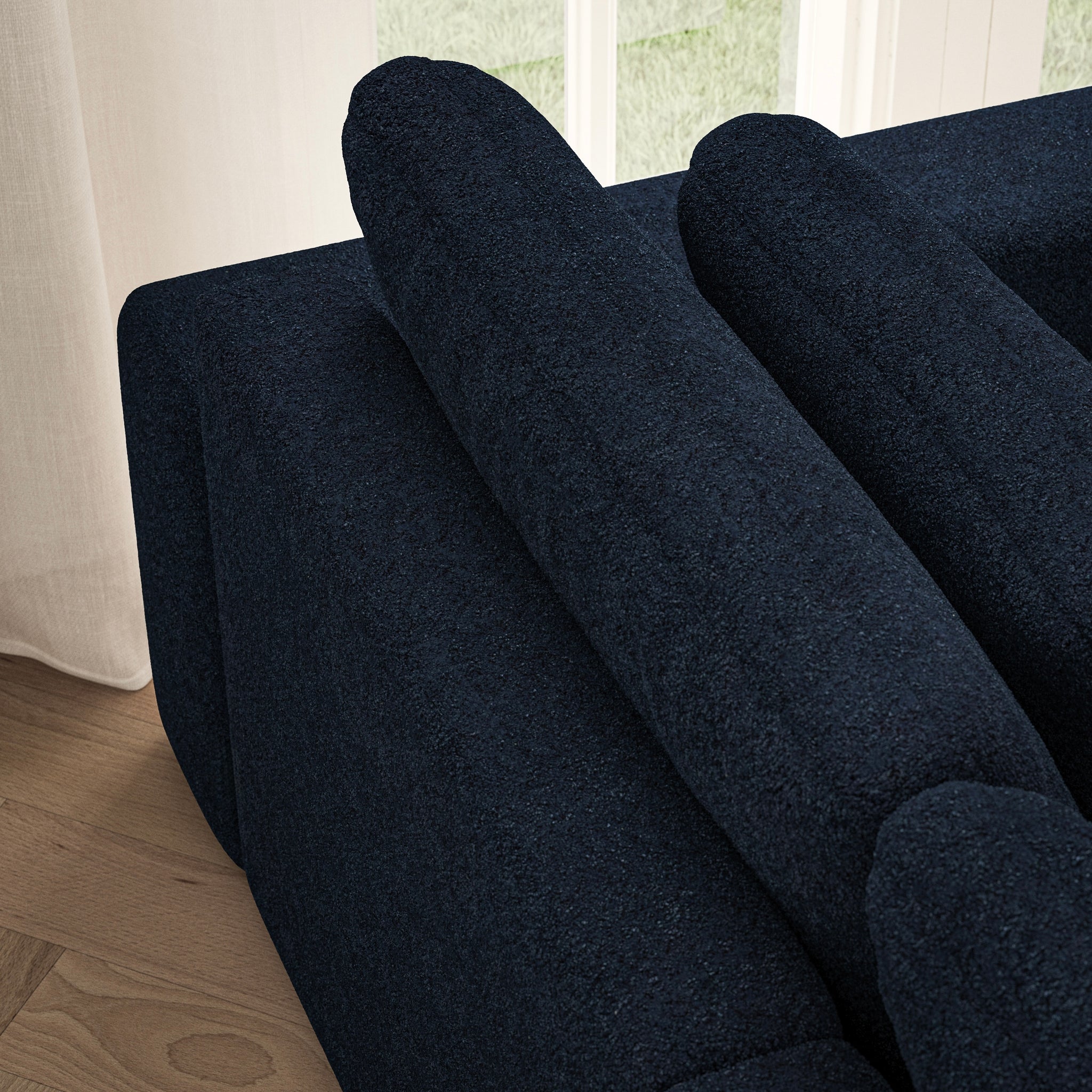 Lusso Medium Sofa - Soft Teddy