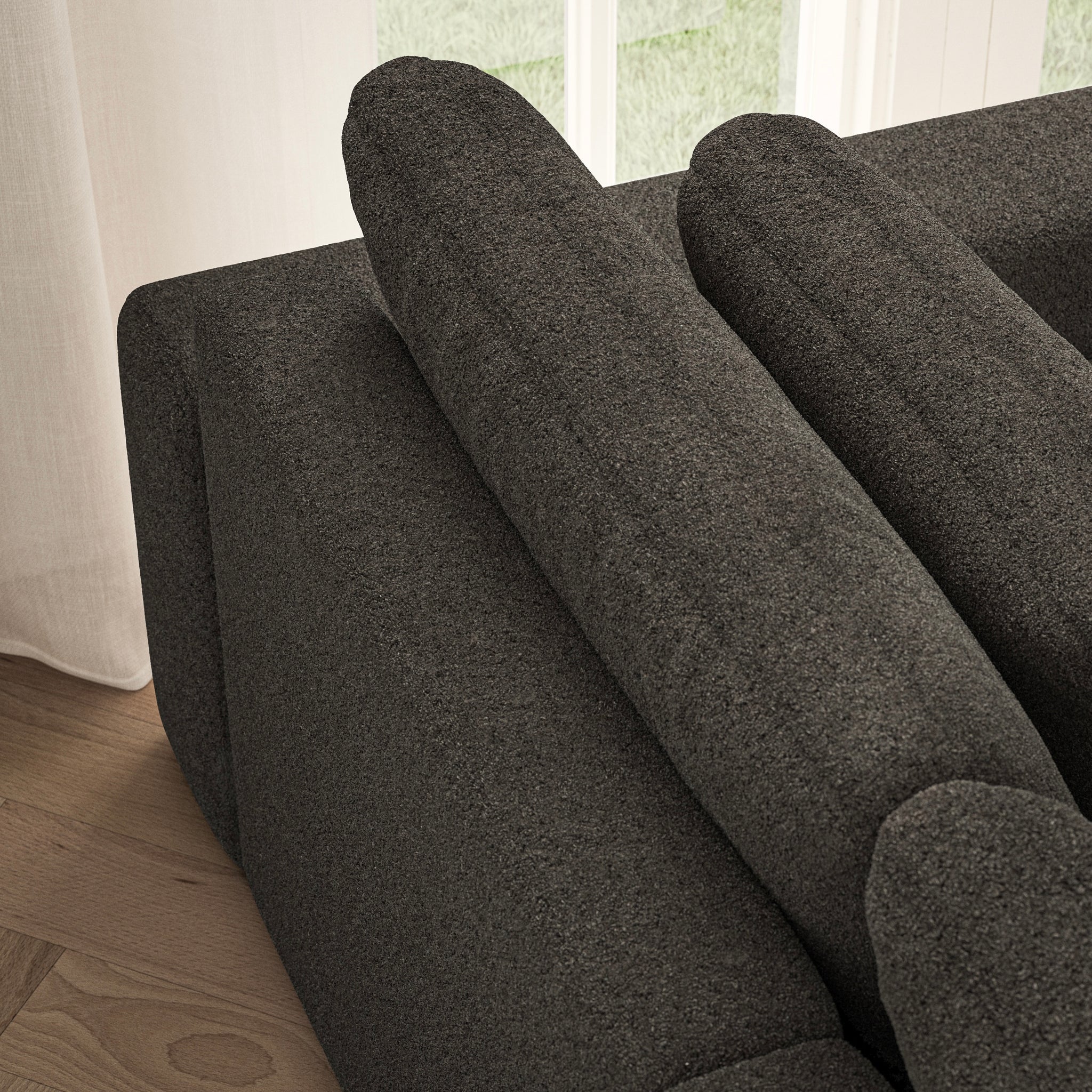 Lusso Large Sofa - Soft Teddy