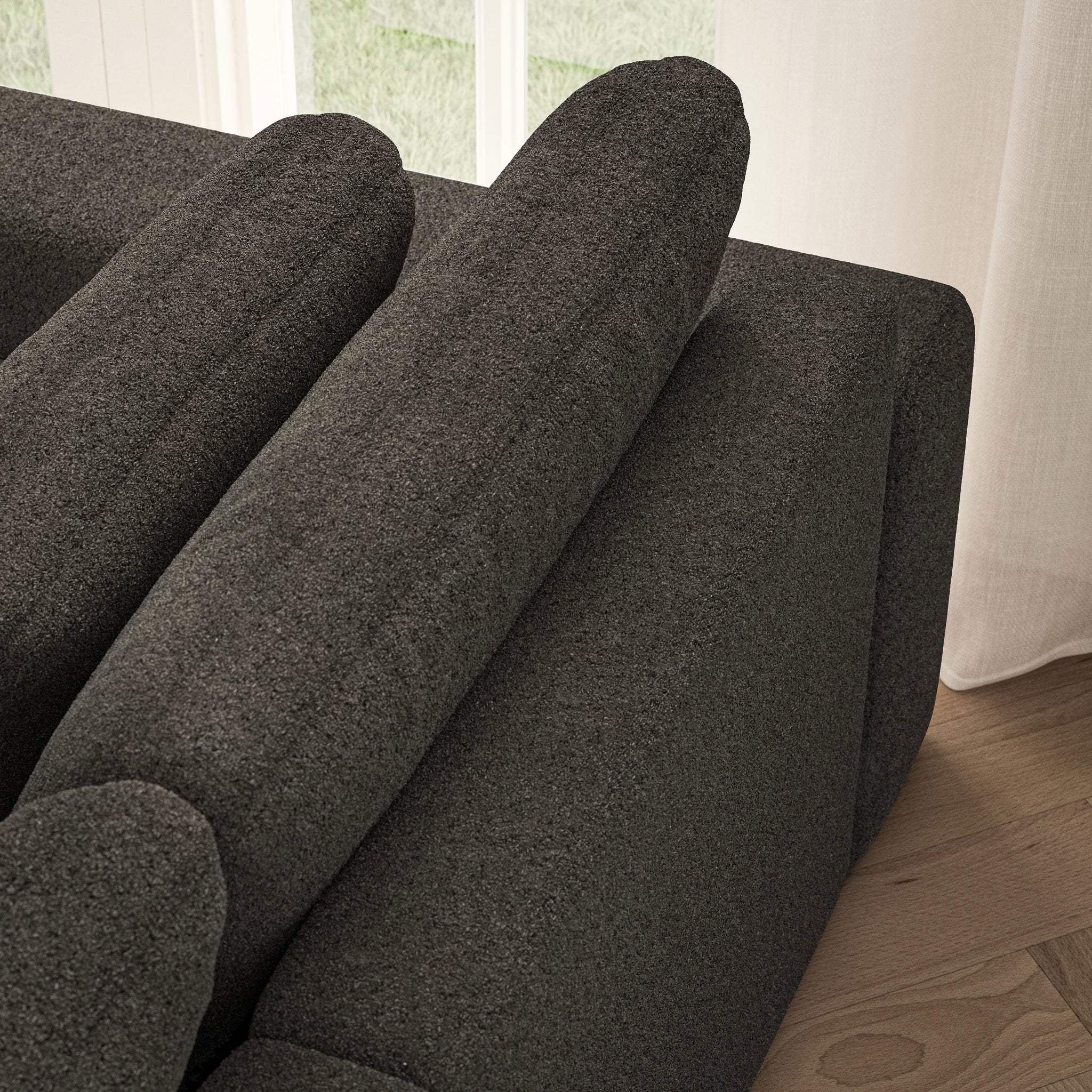 Lusso Corner Chaise RHF - Soft Teddy