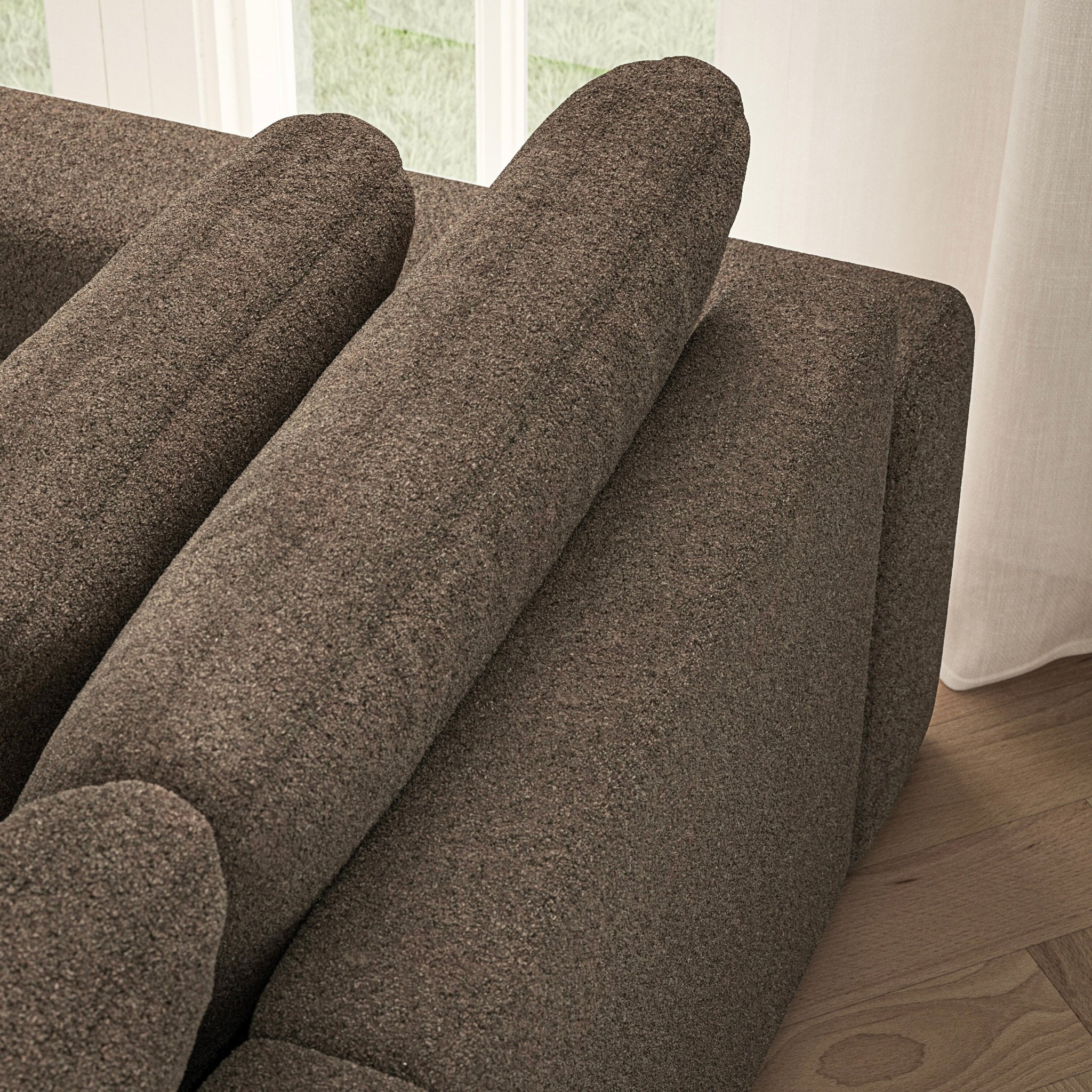 Lusso Corner Chaise RHF - Soft Teddy