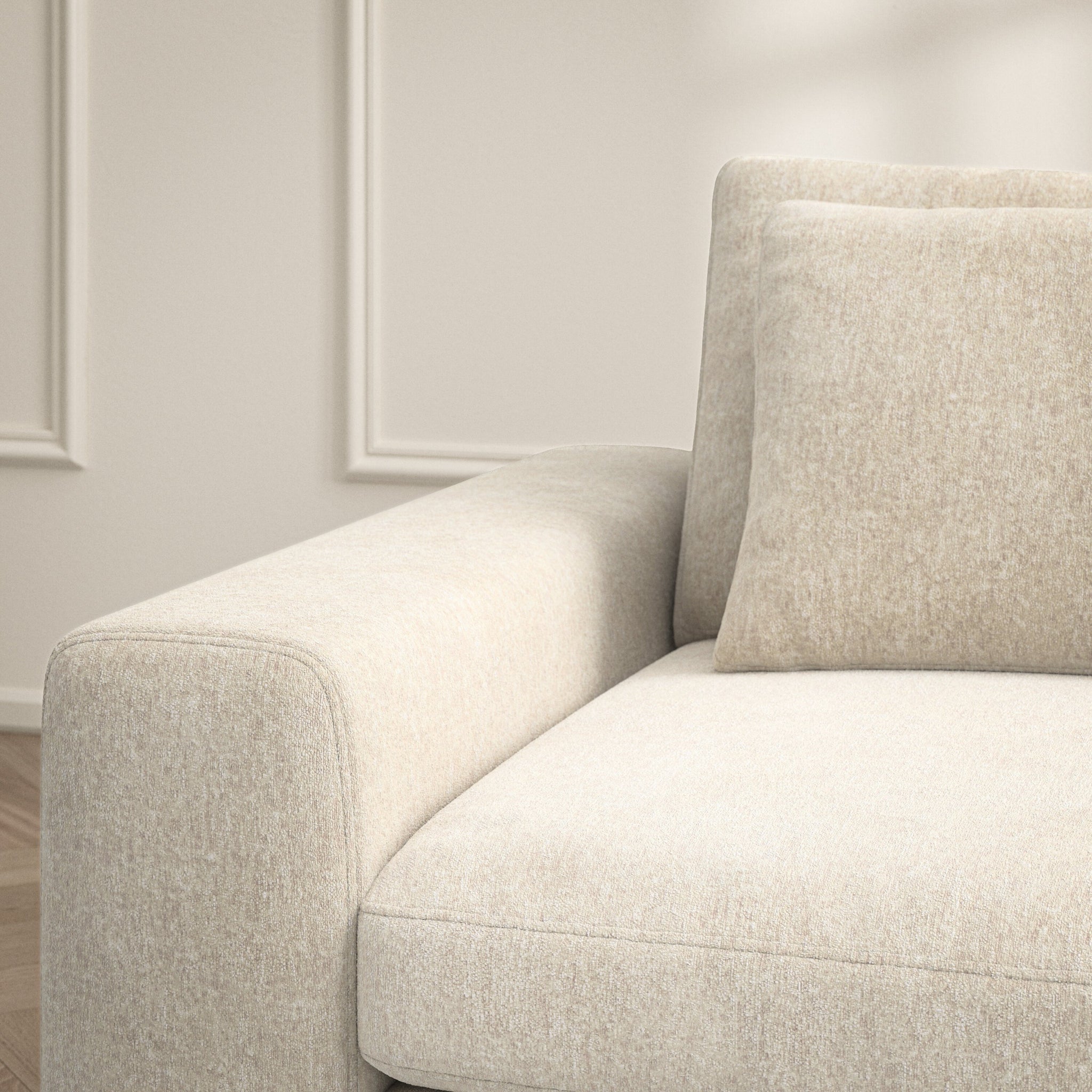 Lusso U-Shape Footstool End  - Symphony