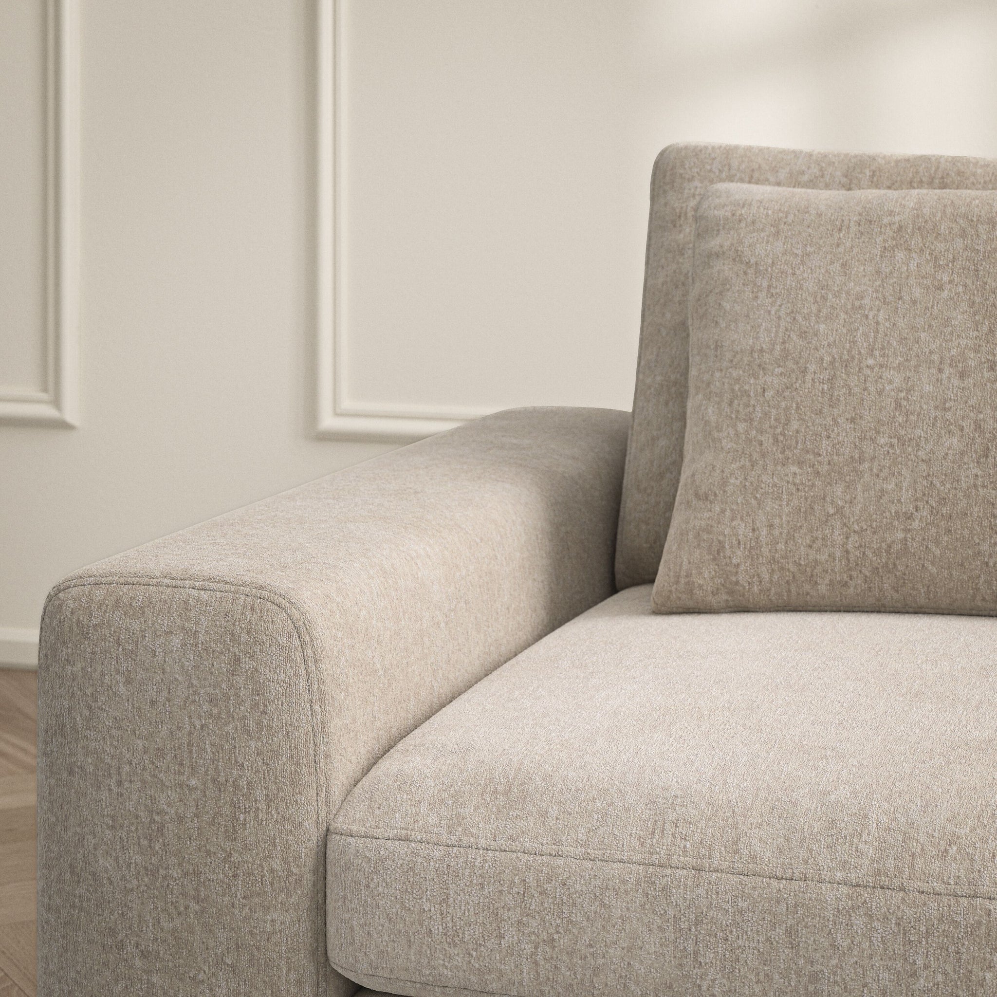 Lusso U-Shape Footstool End  - Symphony