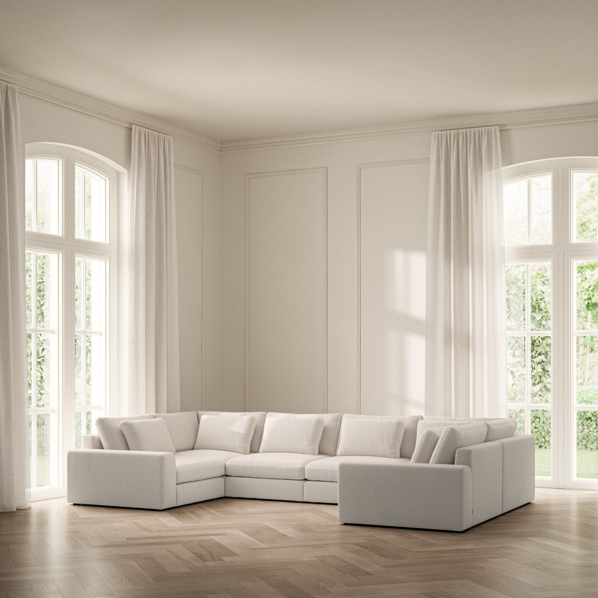 Lusso U-Shape Closed End - Bouclé