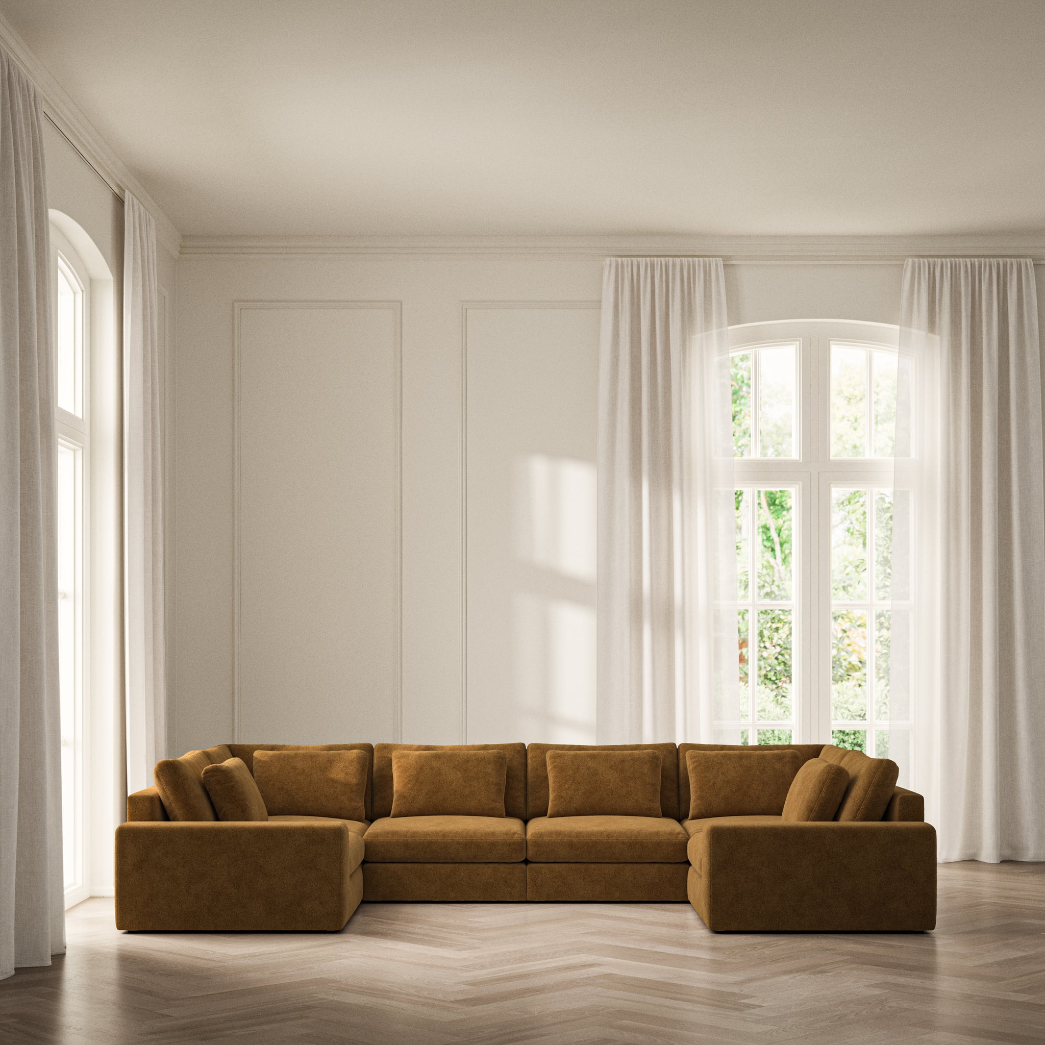 Lusso U-Shape Closed End - Soft Bouclé