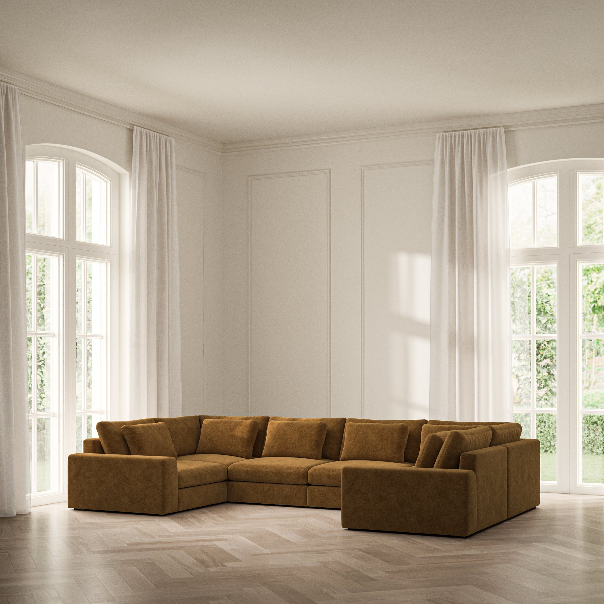 Lusso U-Shape Closed End - Soft Bouclé