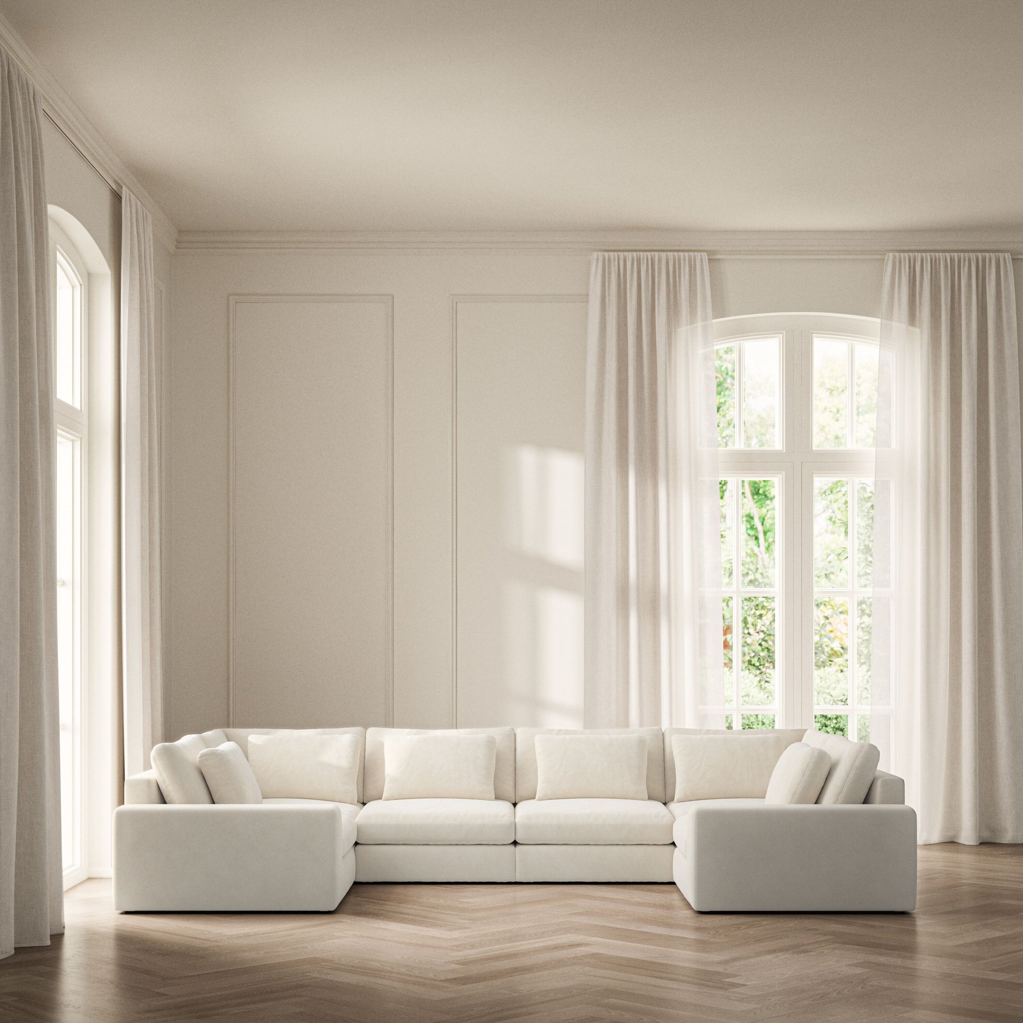 Lusso U-Shape Closed End - Soft Bouclé