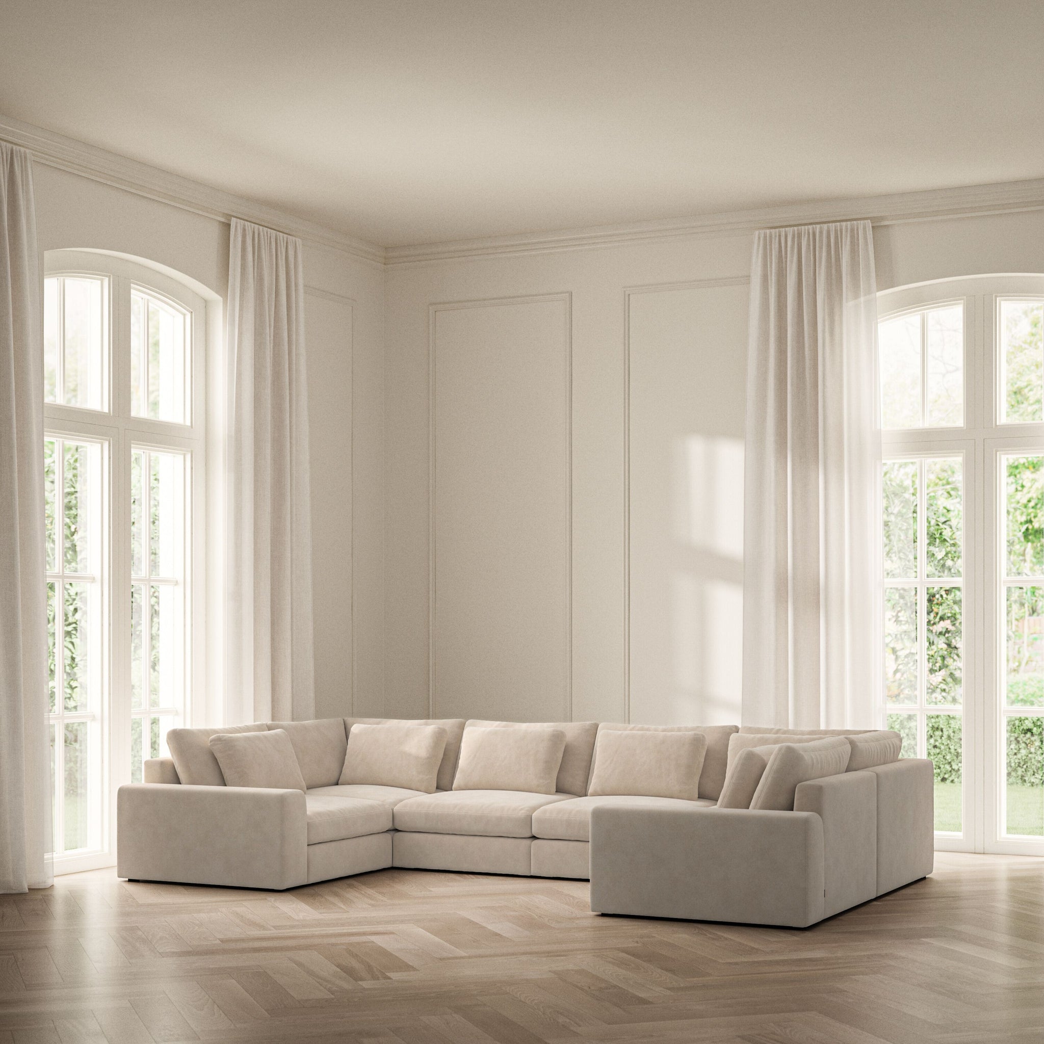 Lusso U-Shape Closed End - Soft Bouclé