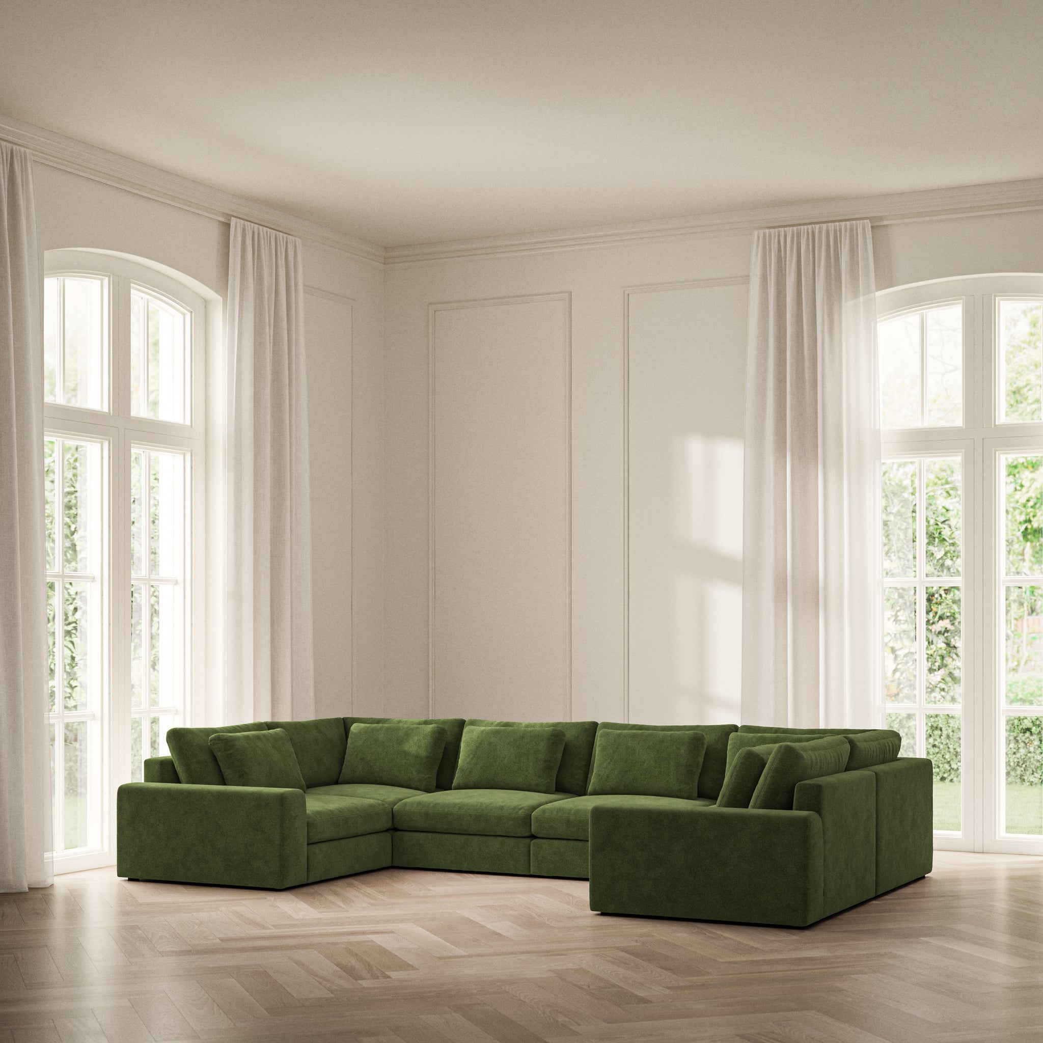 Lusso U-Shape Closed End - Soft Bouclé