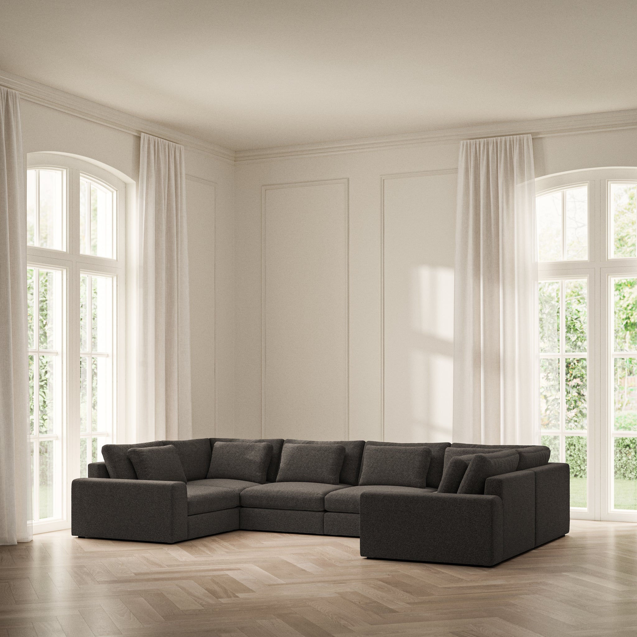 Lusso U-Shape Closed End - Soft Teddy