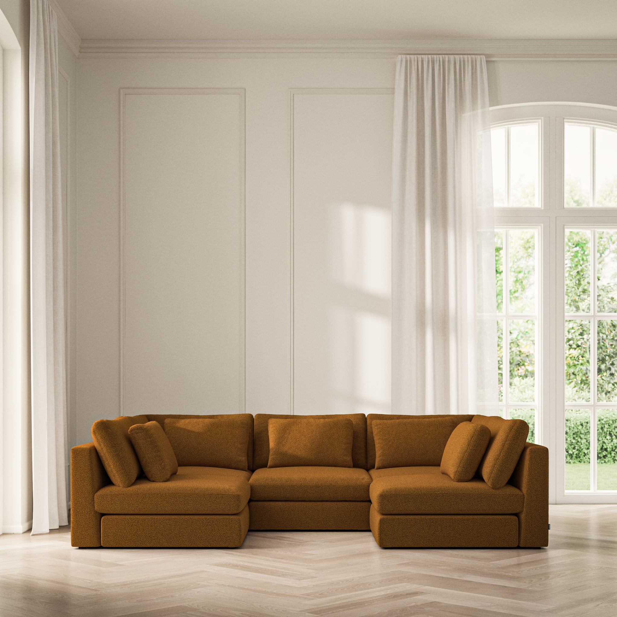 Lusso U-Shape Open End - Bouclé