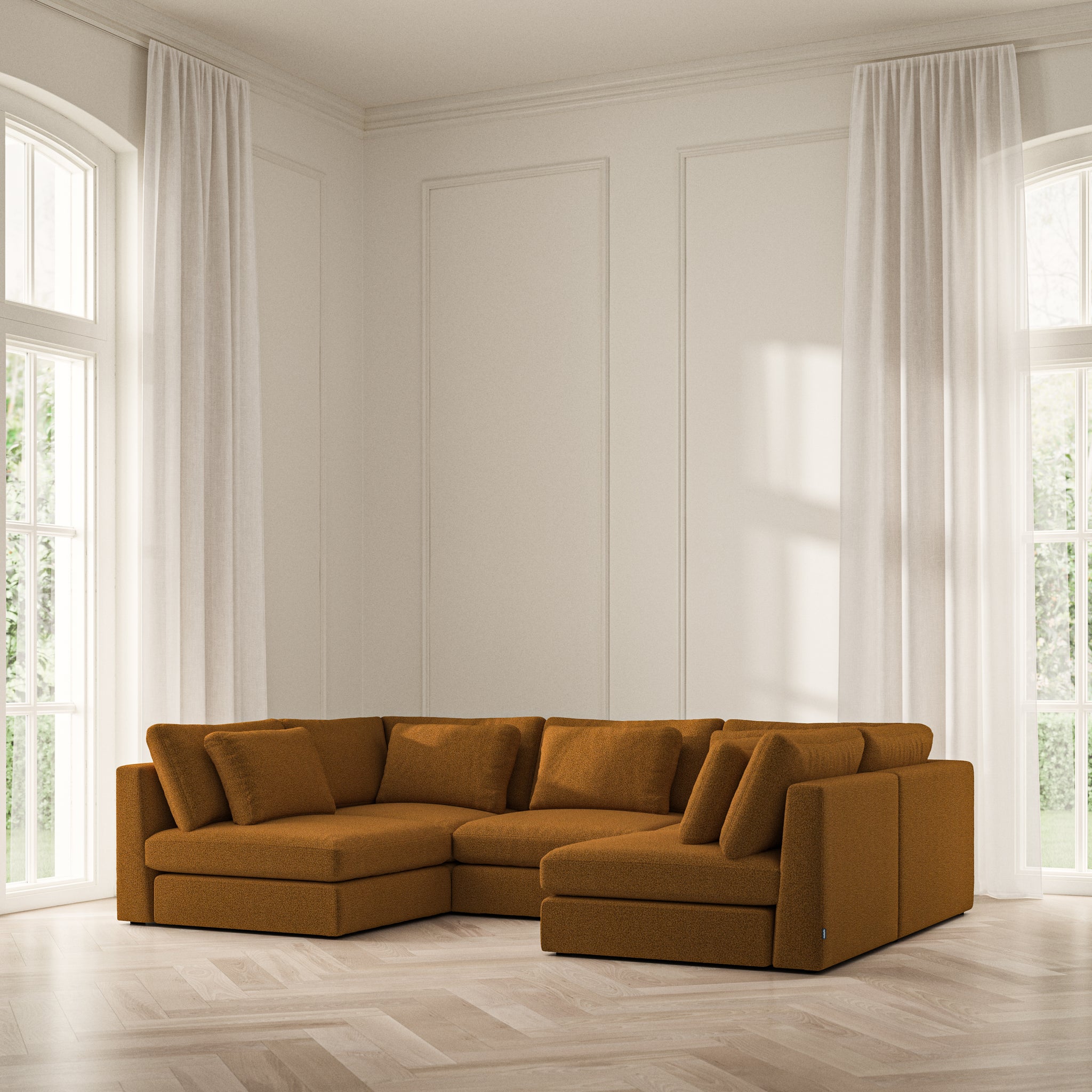 Lusso U-Shape Open End - Bouclé