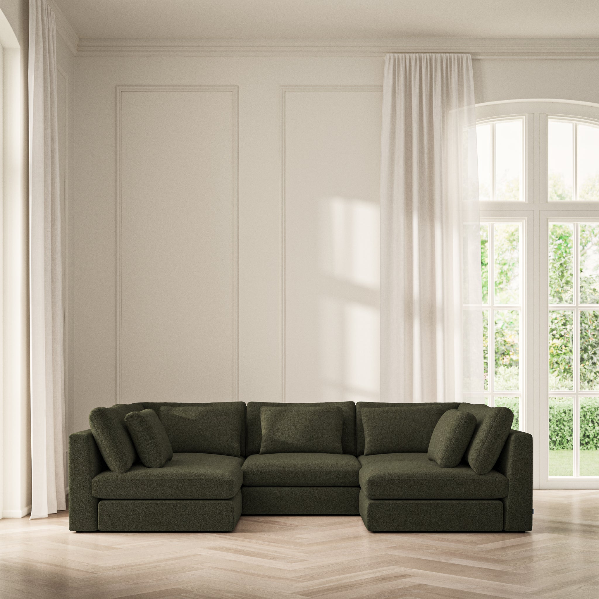 Lusso U-Shape Open End - Bouclé