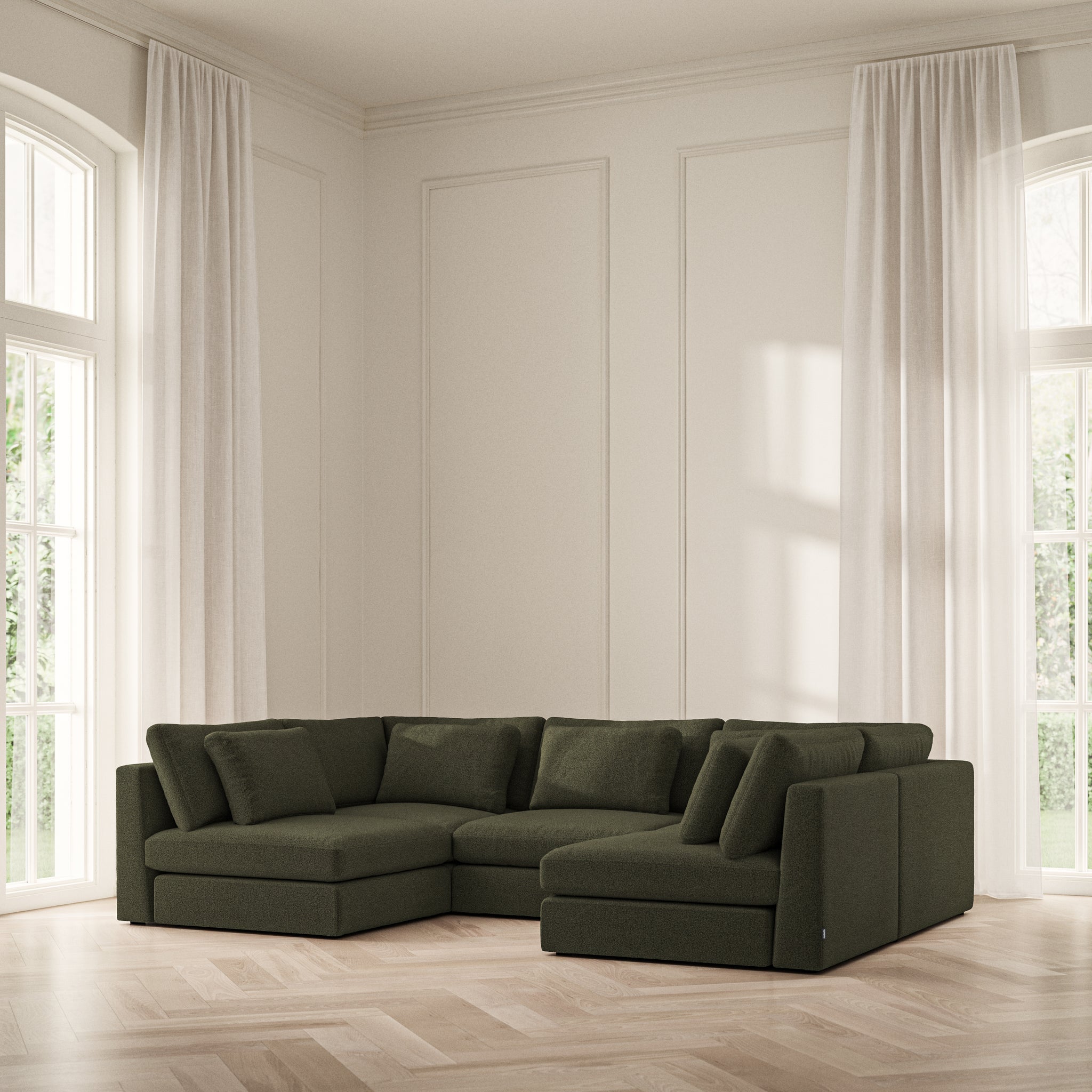 Lusso U-Shape Open End - Bouclé