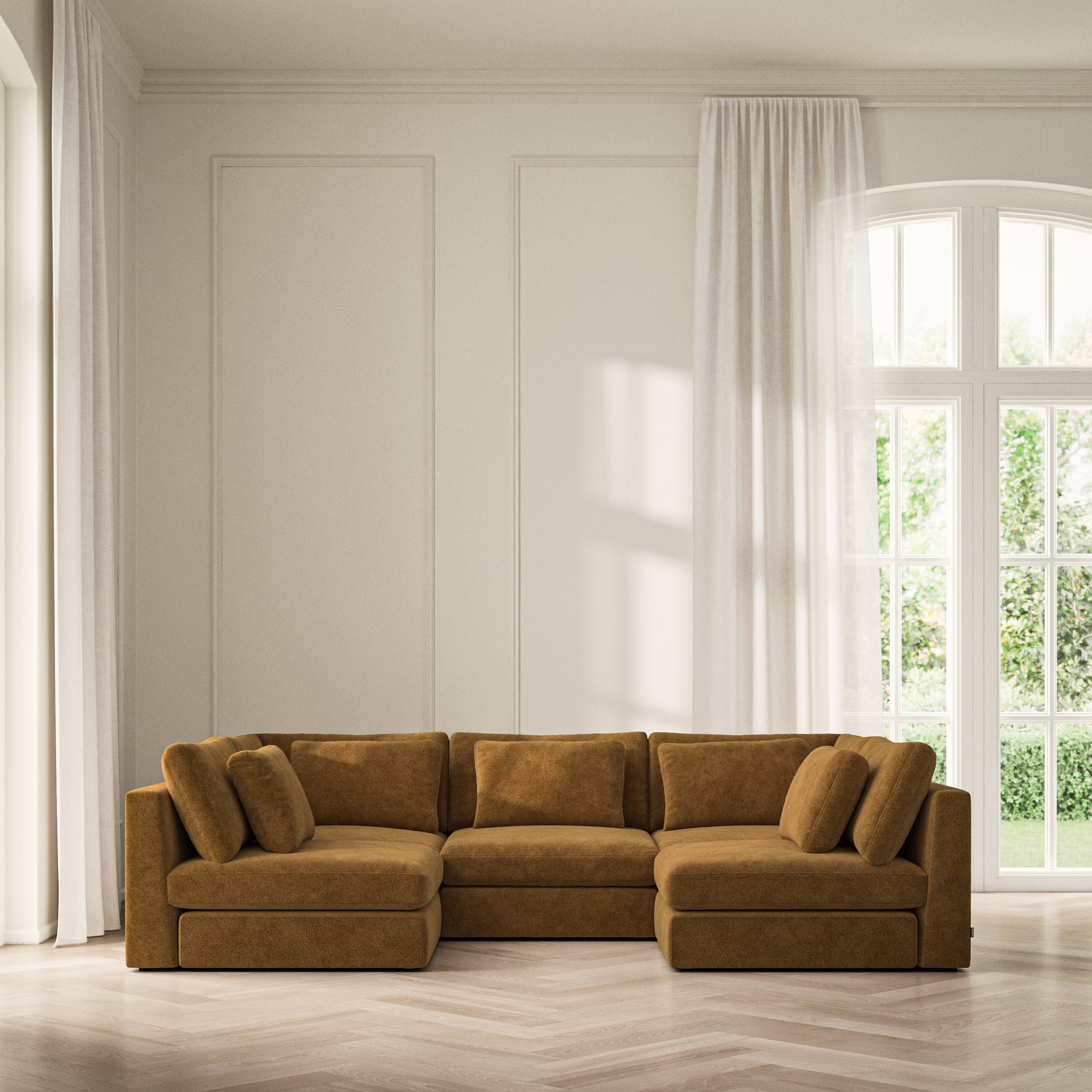 Lusso U-Shape Open End - Soft Bouclé