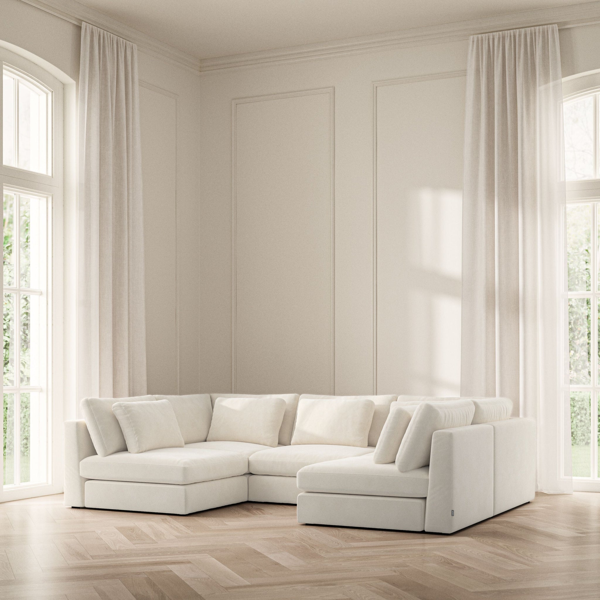 Lusso U-Shape Open End - Soft Bouclé