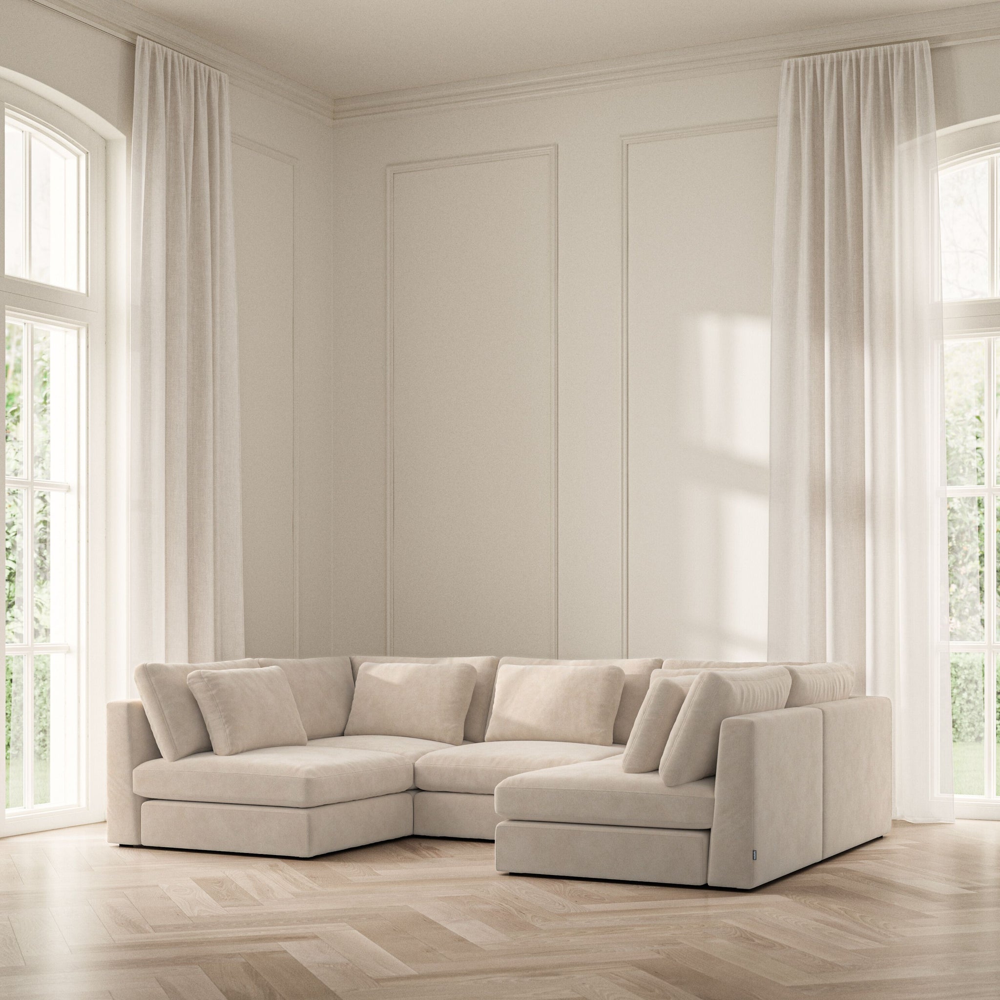 Lusso U-Shape Open End - Soft Bouclé