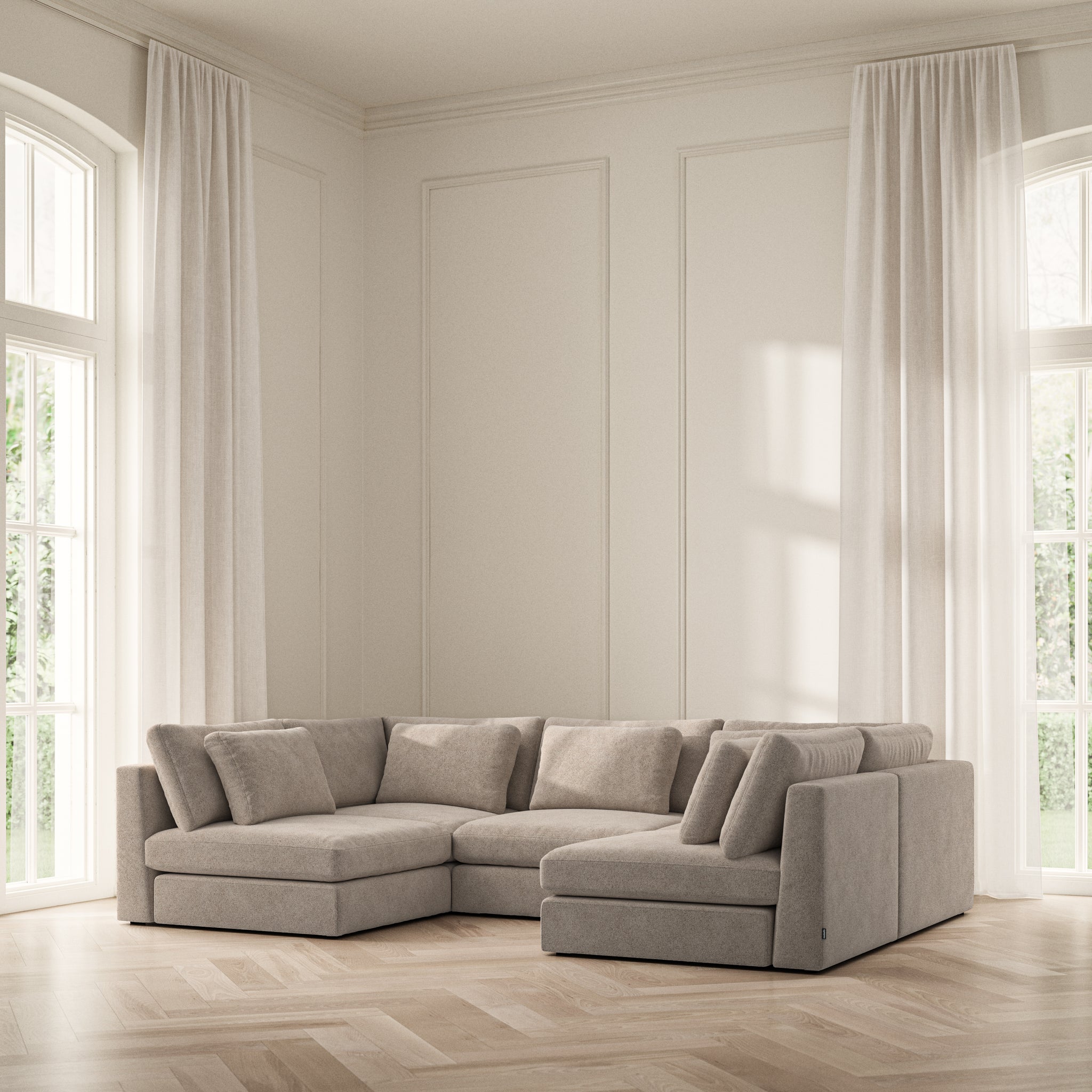 Lusso U-Shape Open End - Soft Bouclé