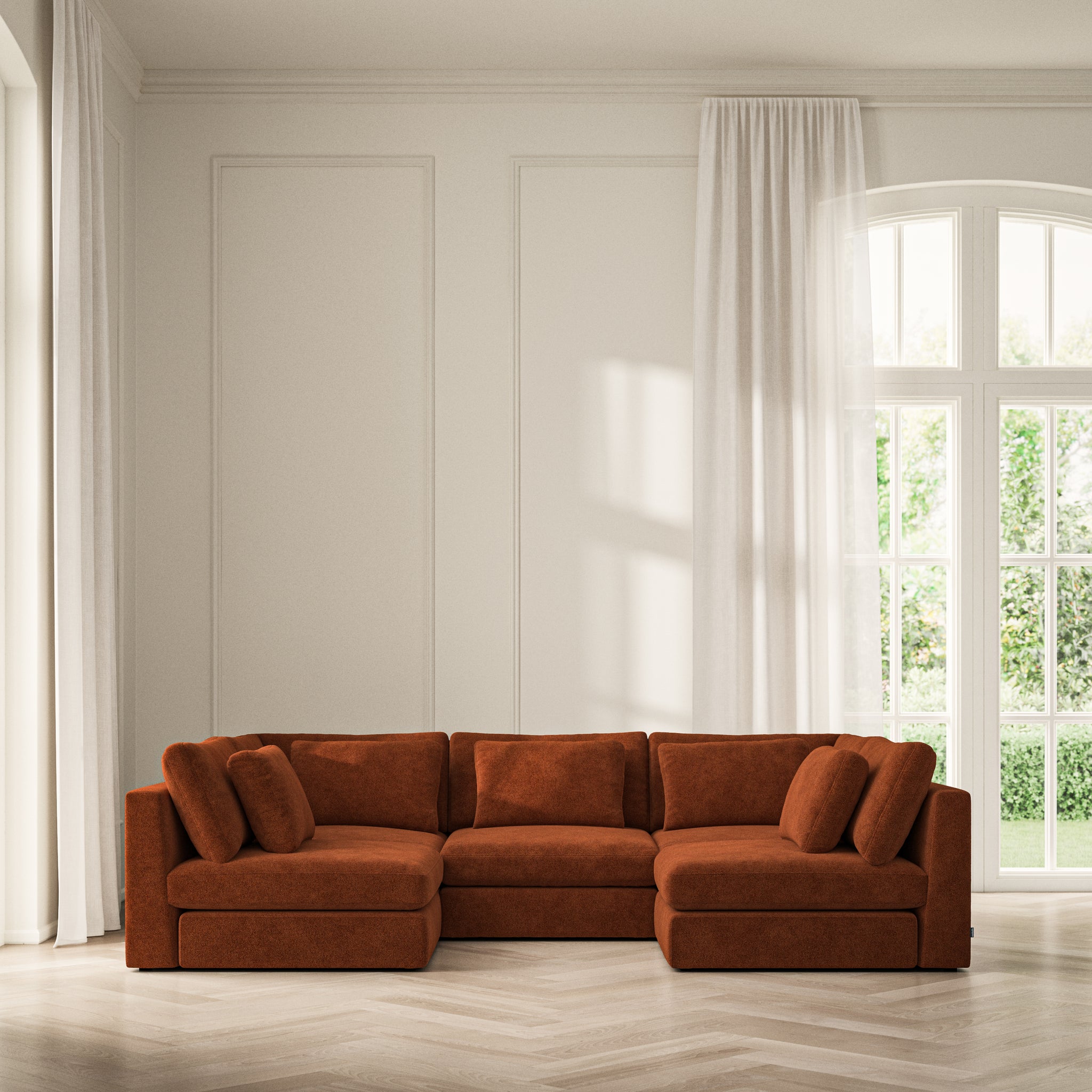 Lusso U-Shape Open End - Soft Bouclé