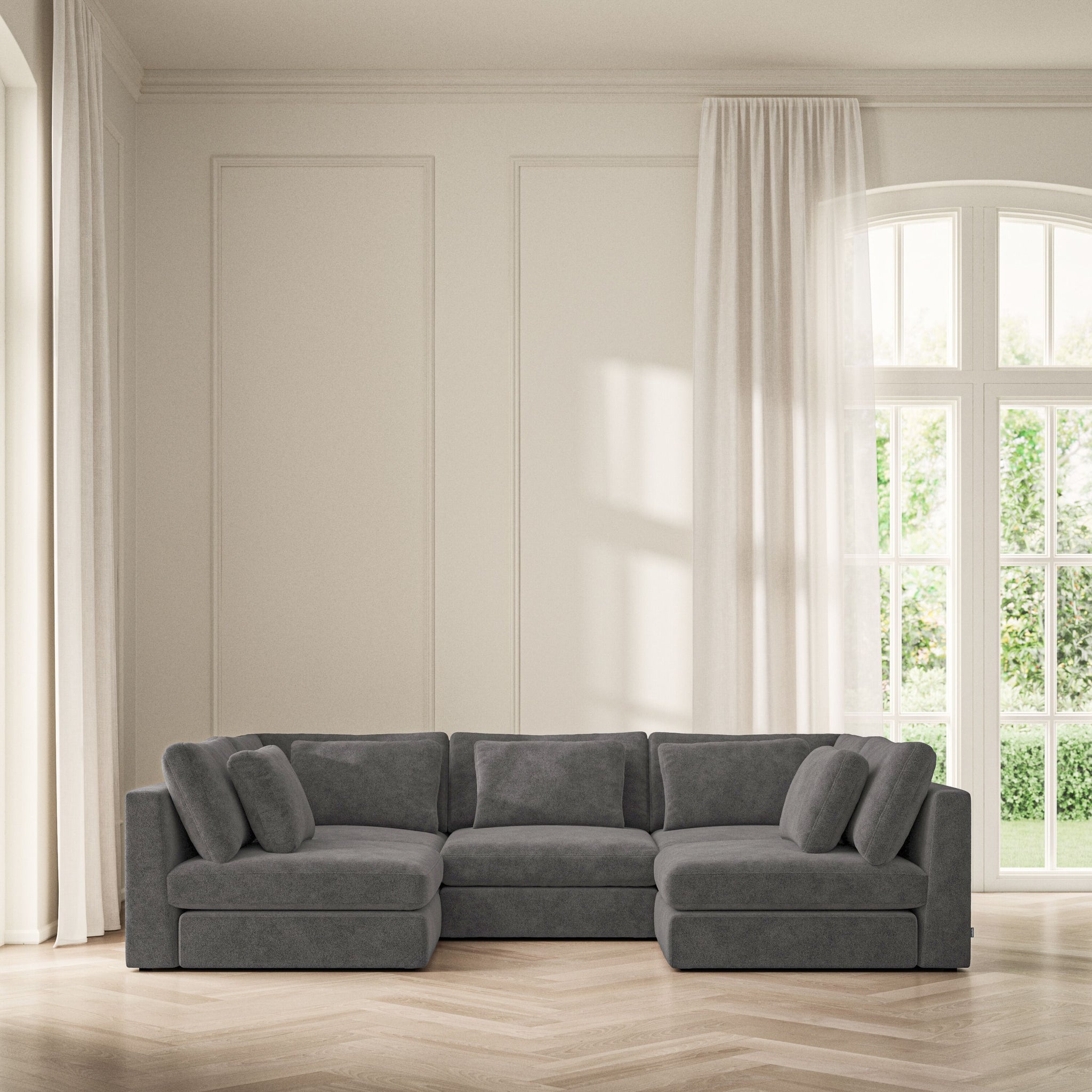 Lusso U-Shape Open End - Soft Bouclé