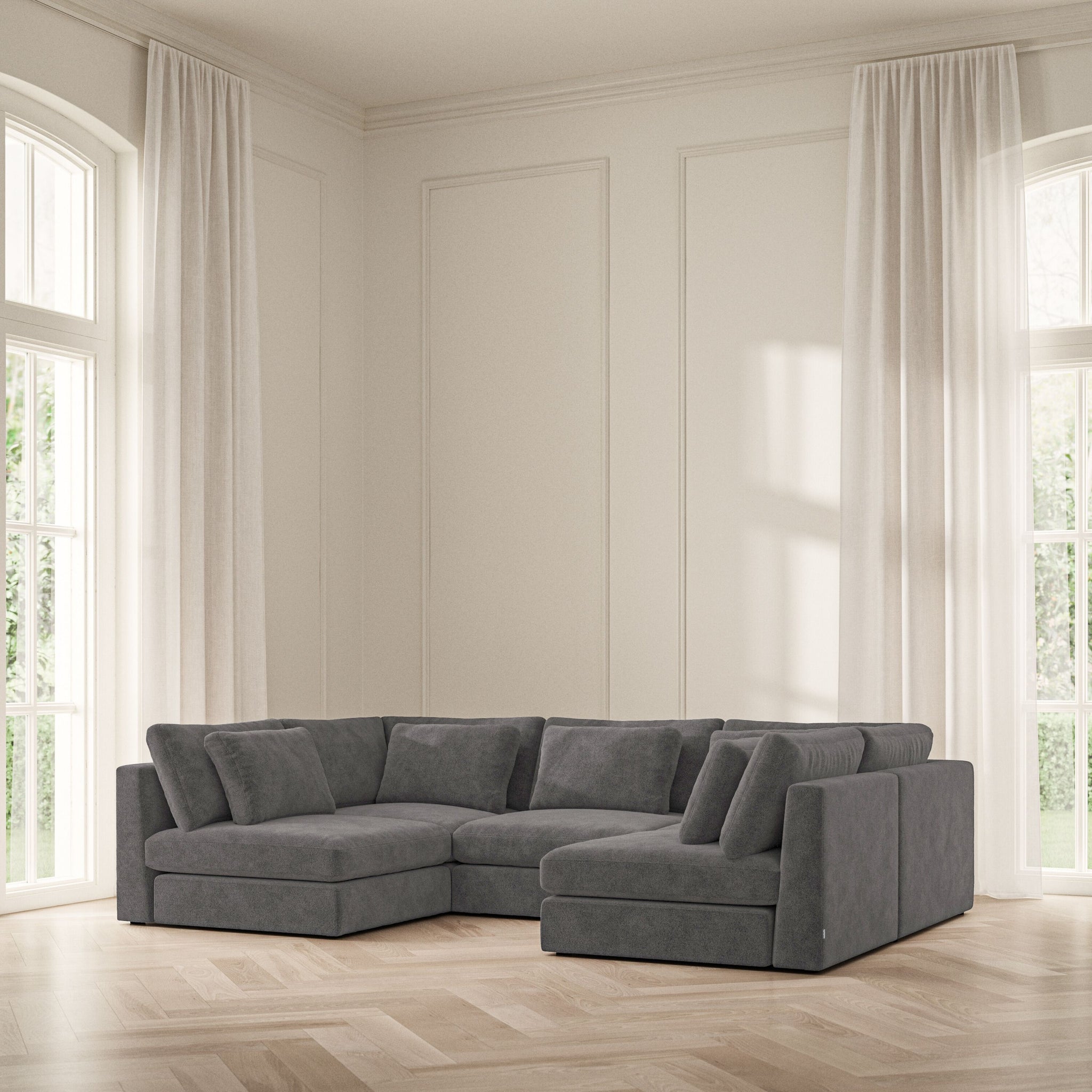 Lusso U-Shape Open End - Soft Bouclé