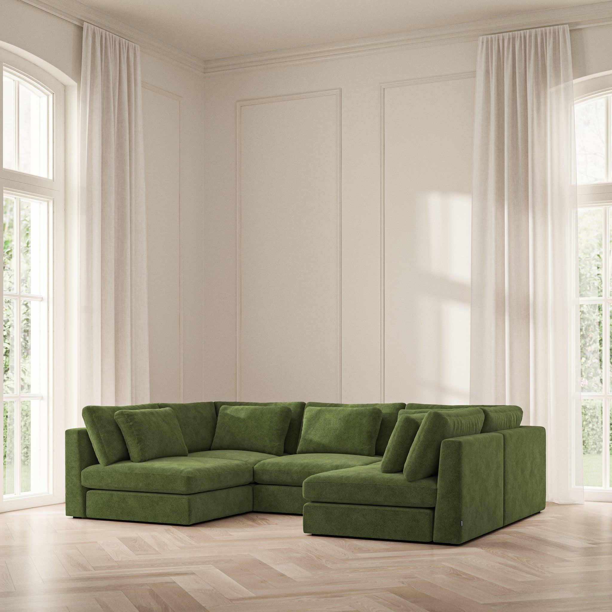 Lusso U-Shape Open End - Soft Bouclé