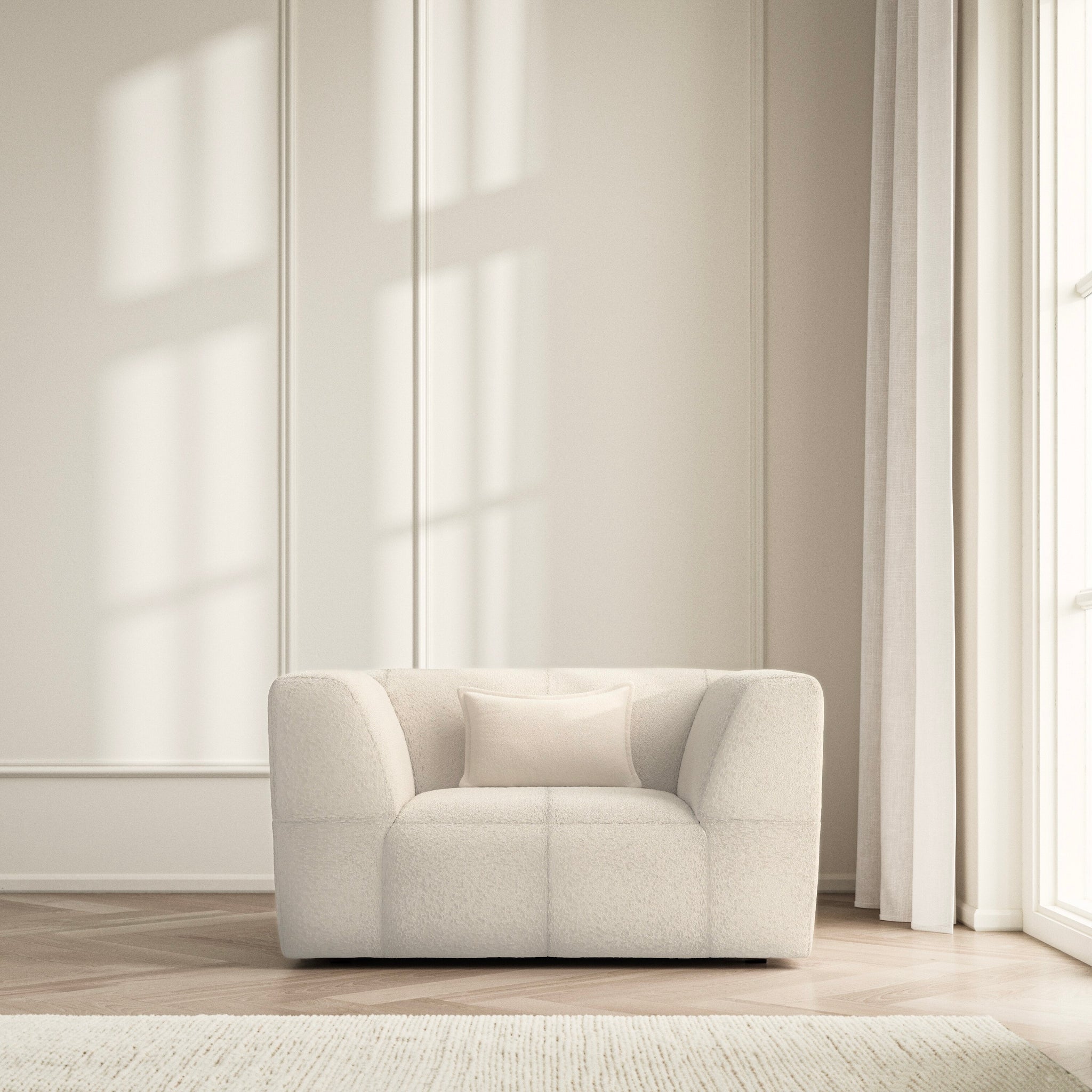 Maison Armchair - Soft Teddy