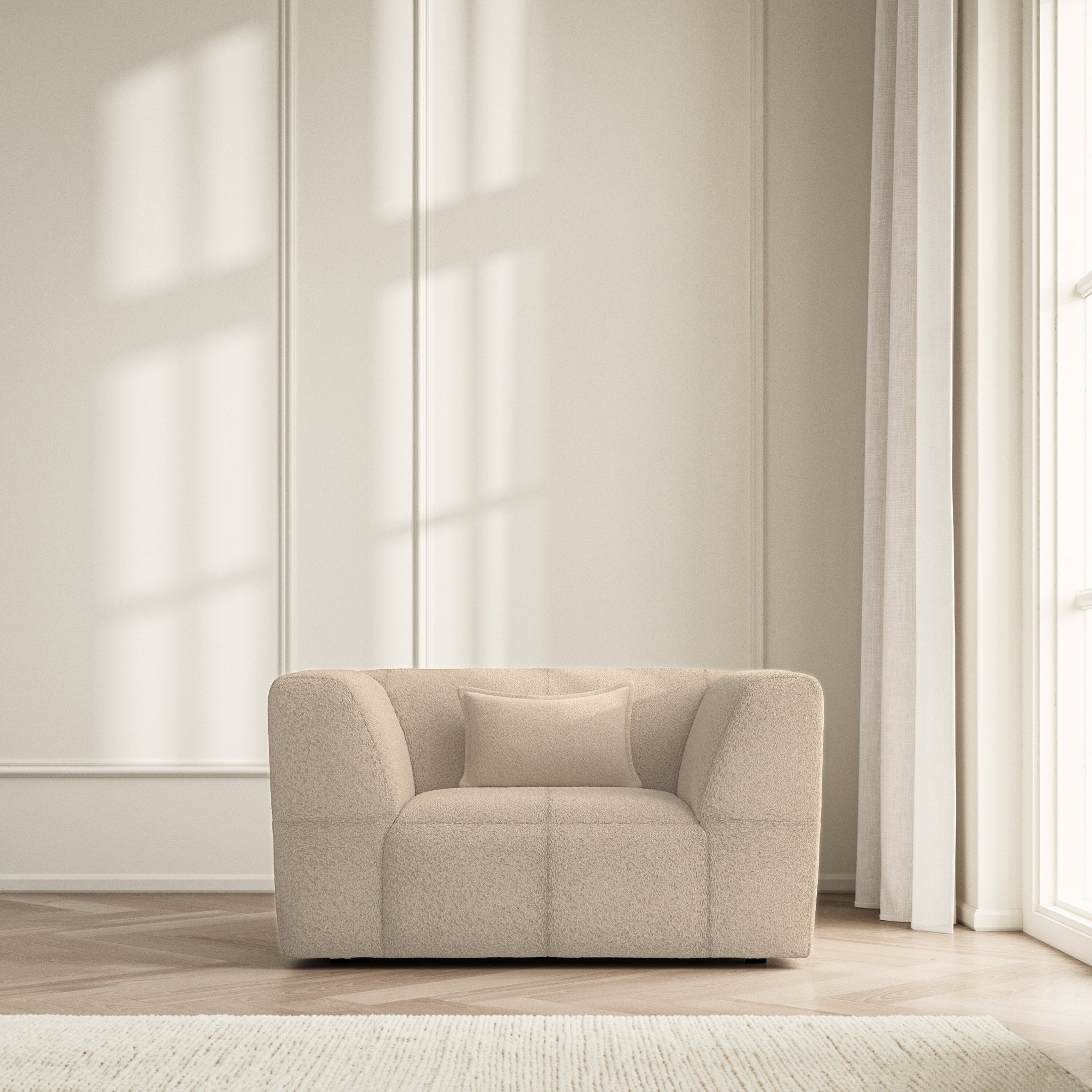 Maison Armchair - Soft Teddy