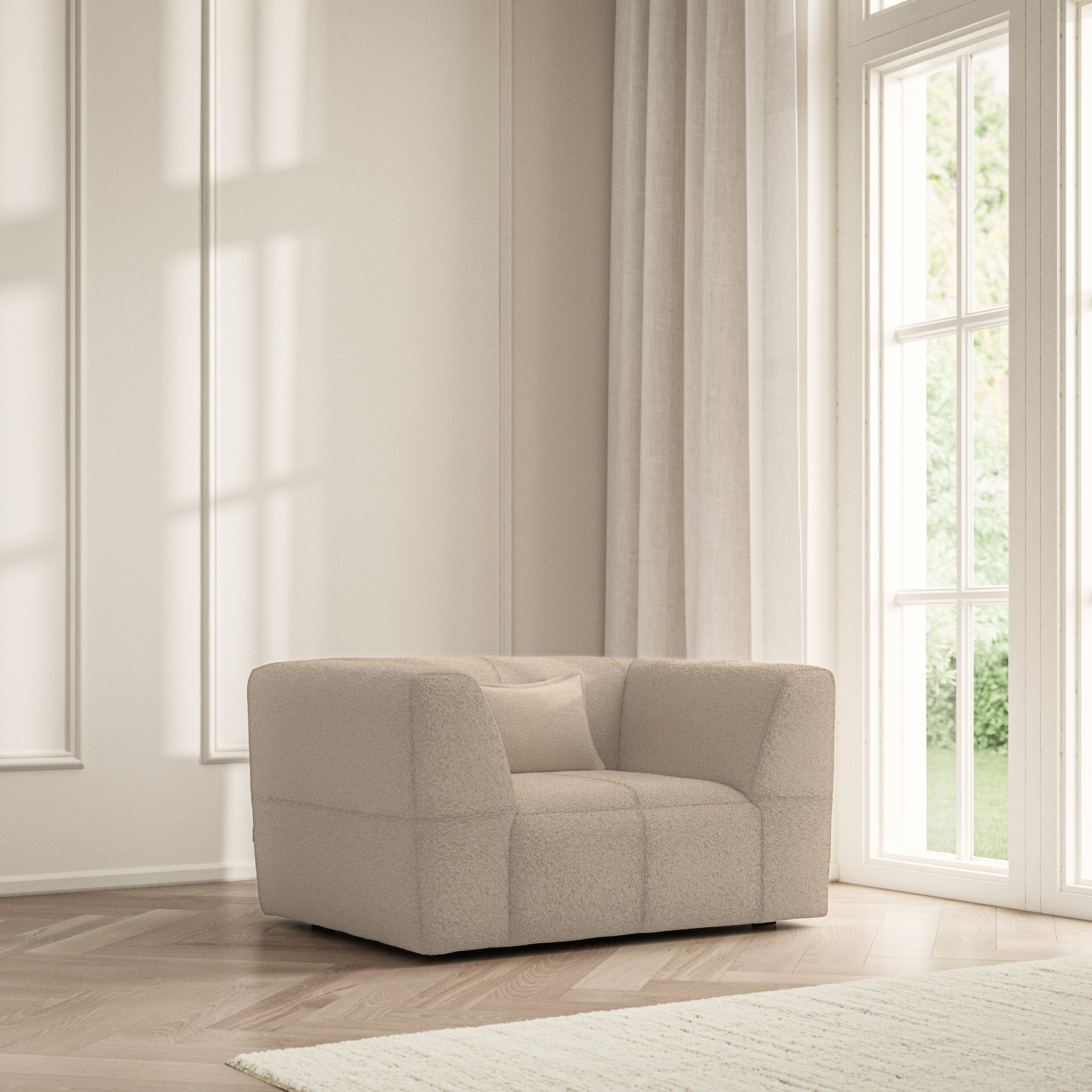 Maison Armchair - Soft Teddy
