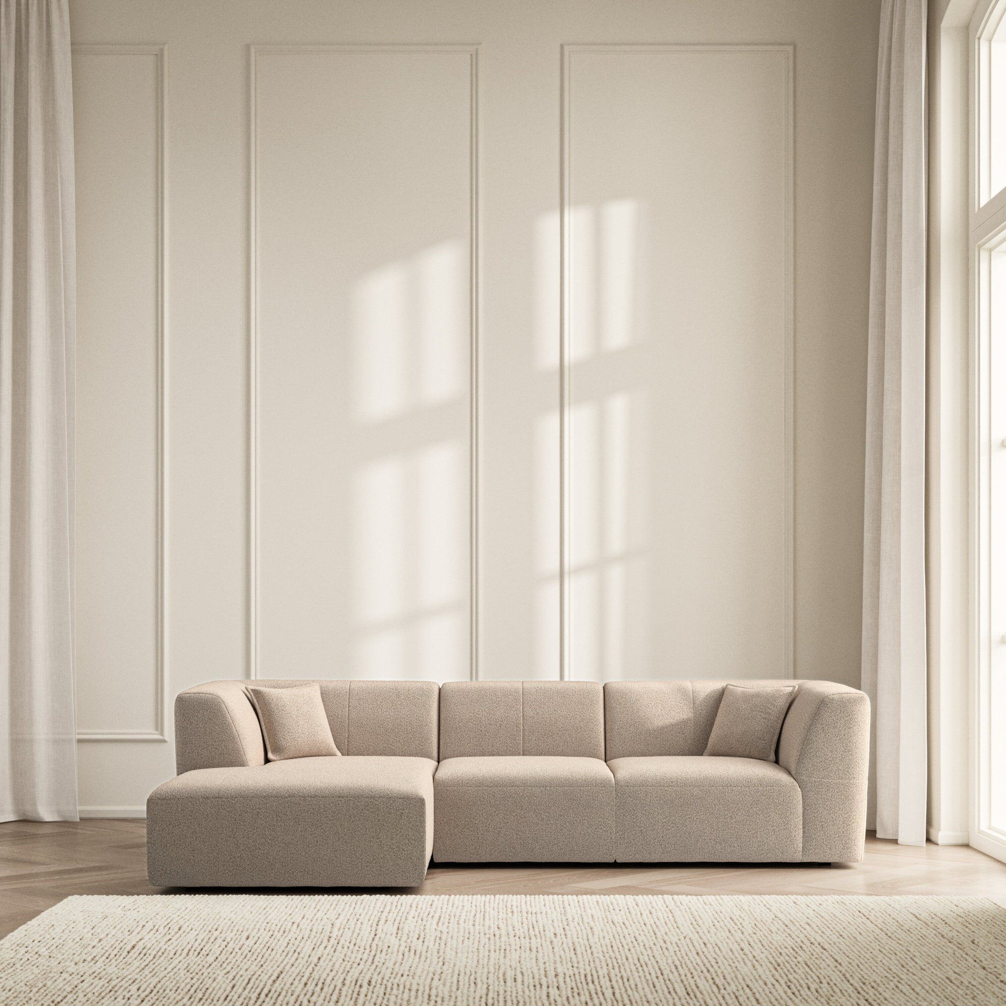 Maison Chaise Sofa LHF - Bouclé