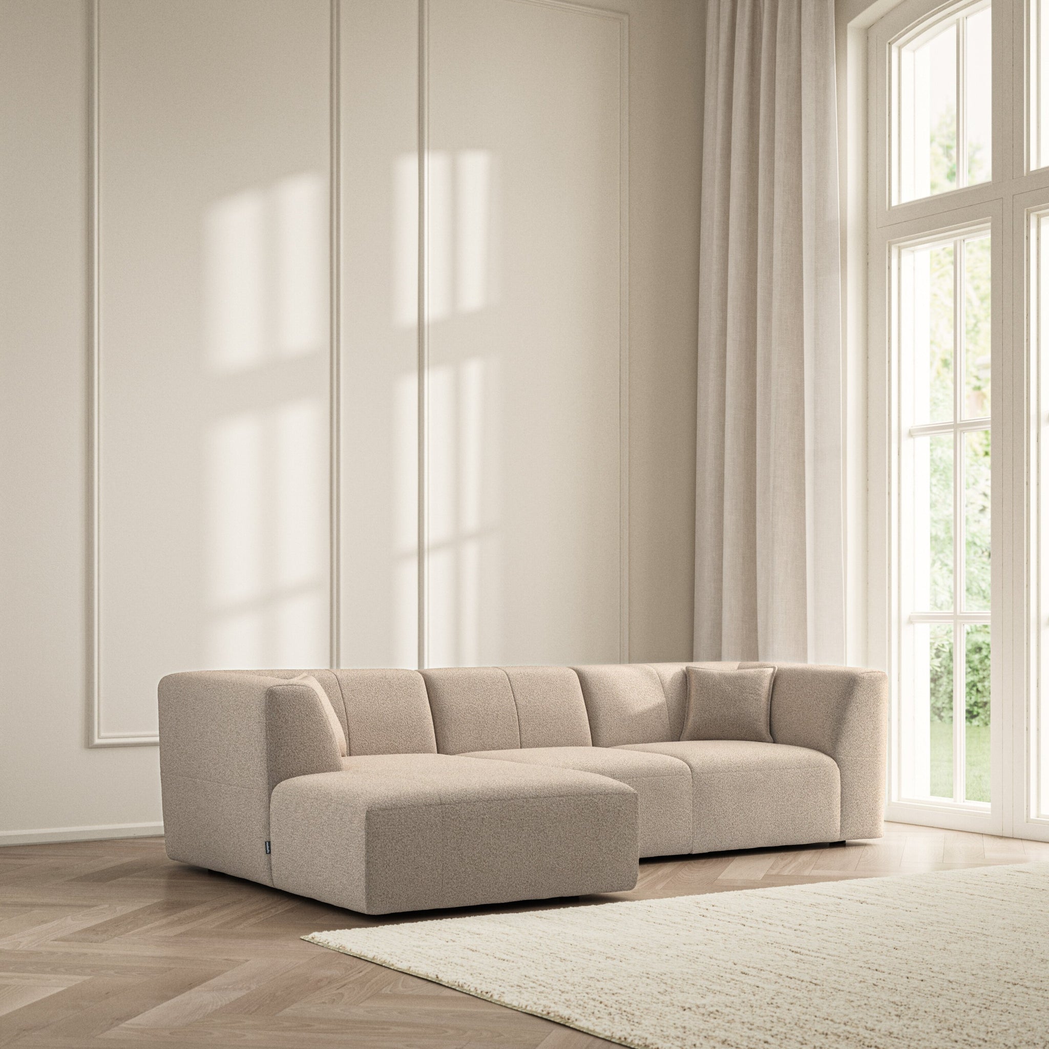 Maison Chaise Sofa LHF - Bouclé