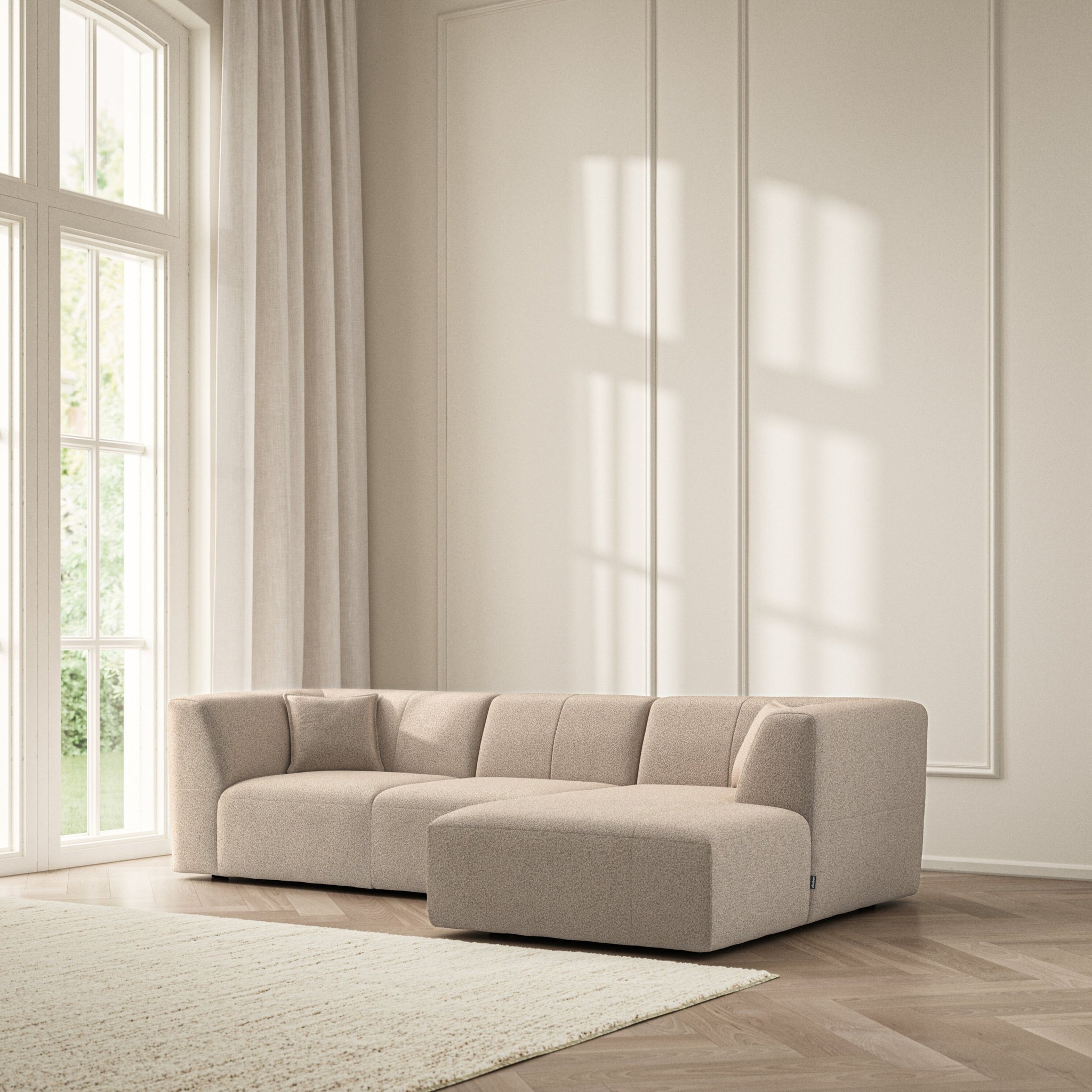 Maison Chaise Sofa RHF - Bouclé