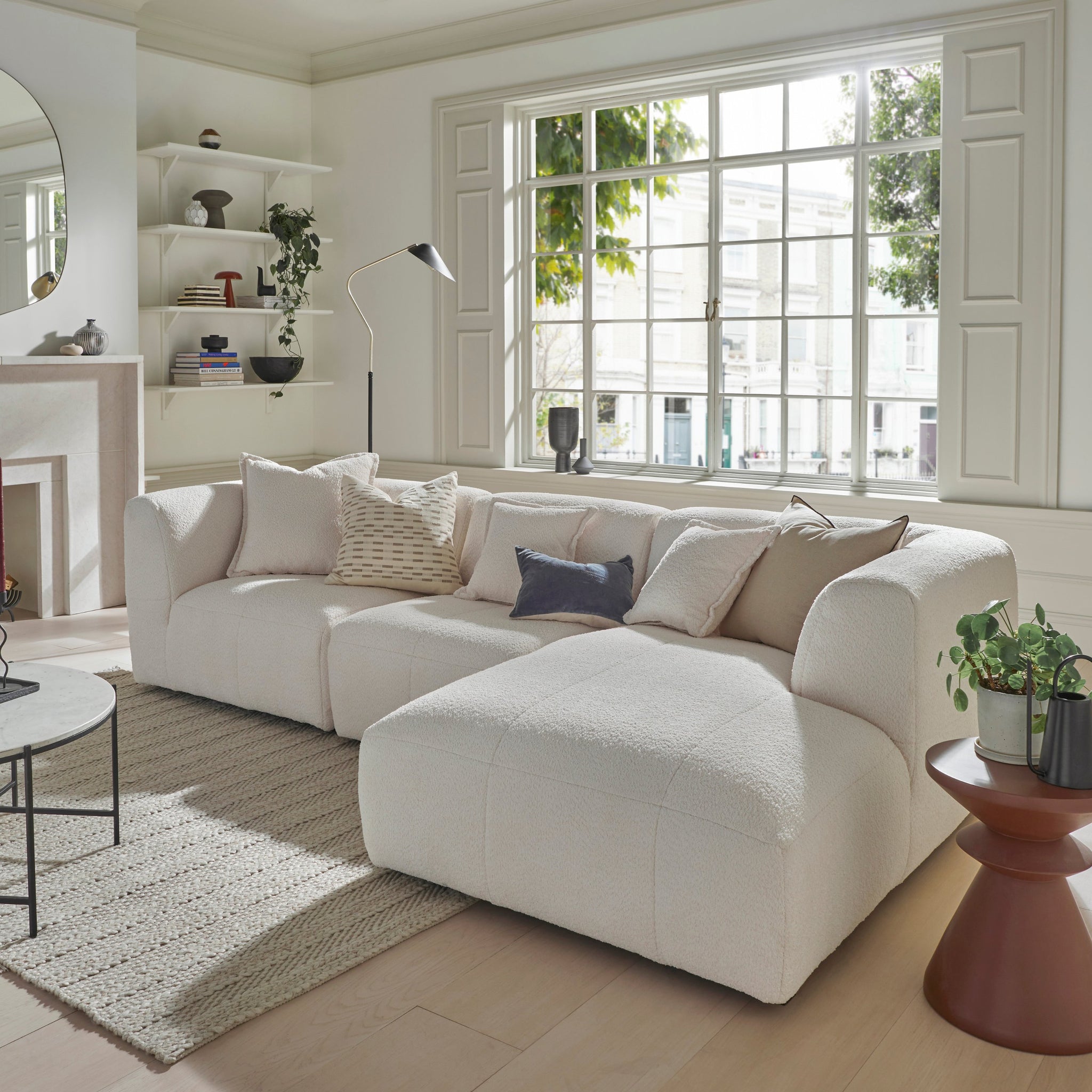 Maison Chaise Sofa RHF - Bouclé