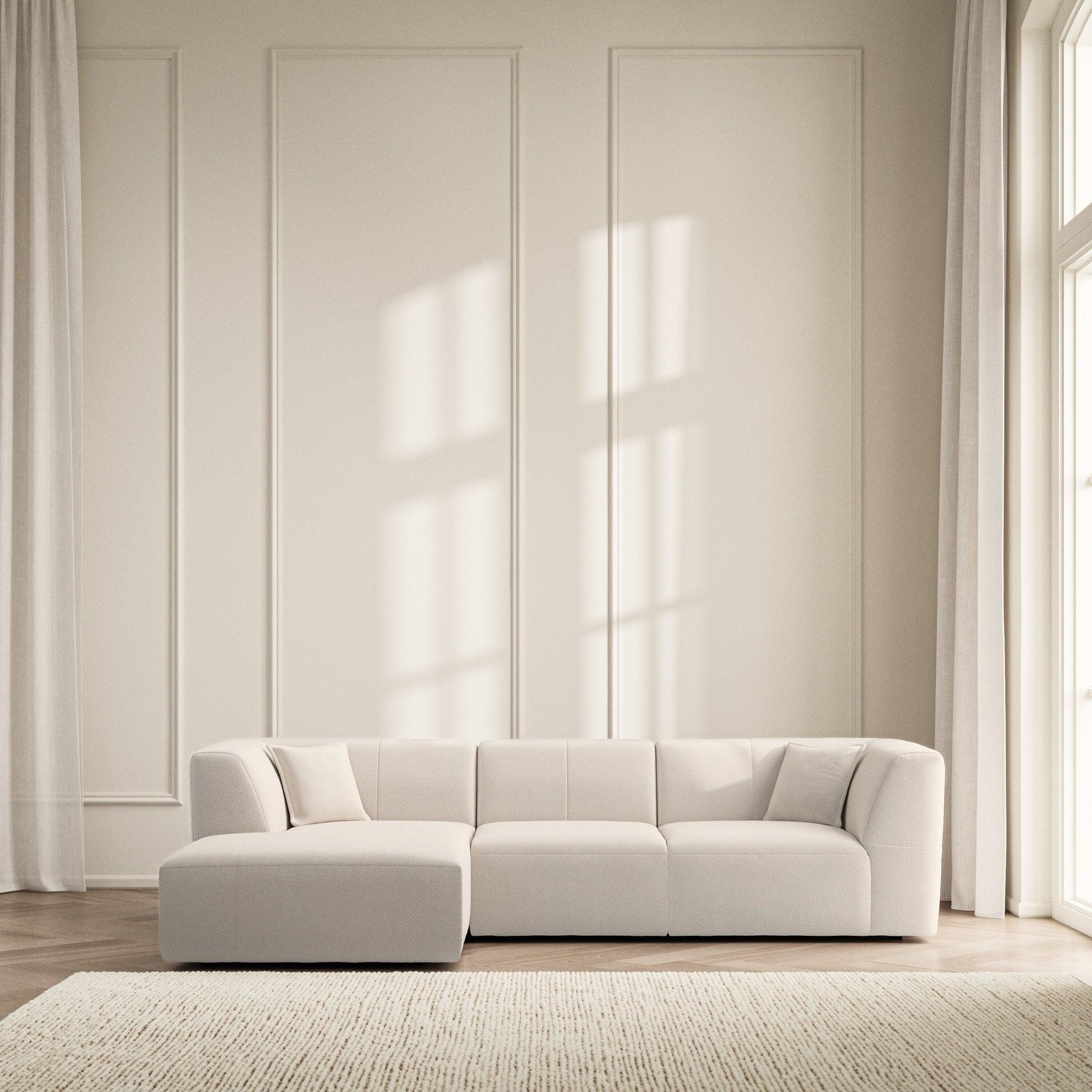 Maison Chaise Sofa LHF - Bouclé