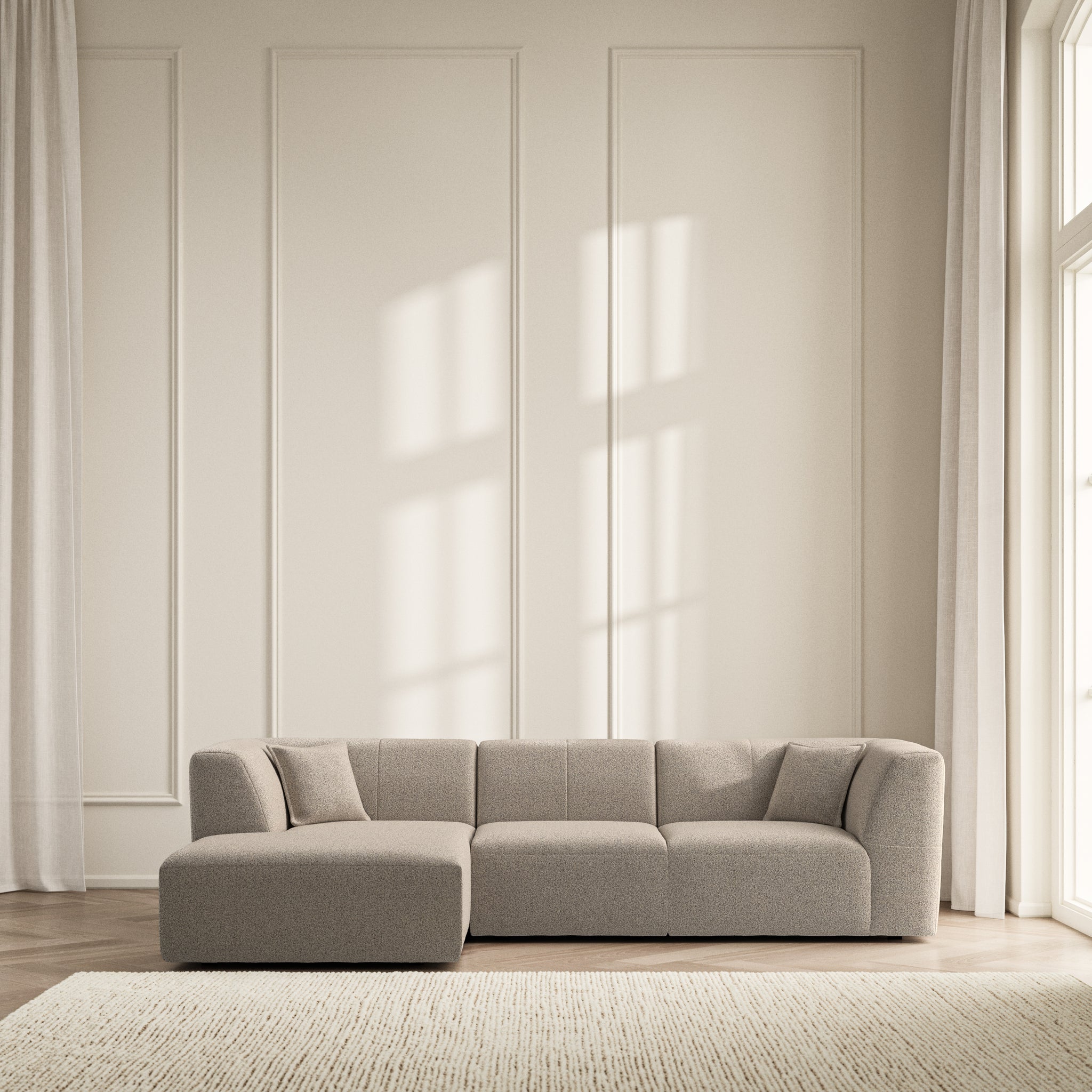 Maison Chaise Sofa LHF - Bouclé