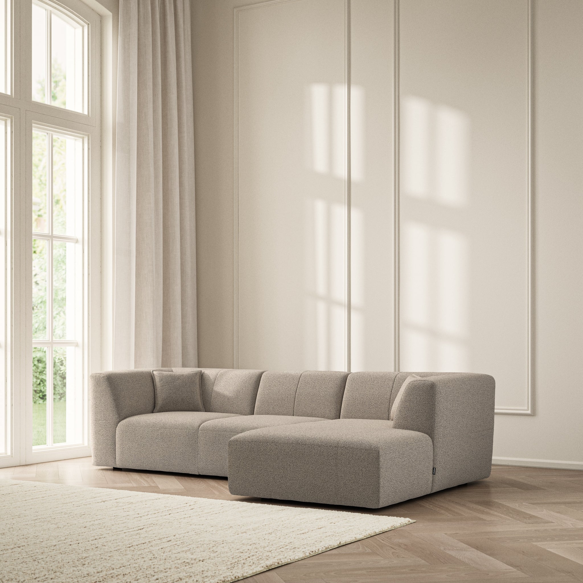 Maison Chaise Sofa RHF - Bouclé