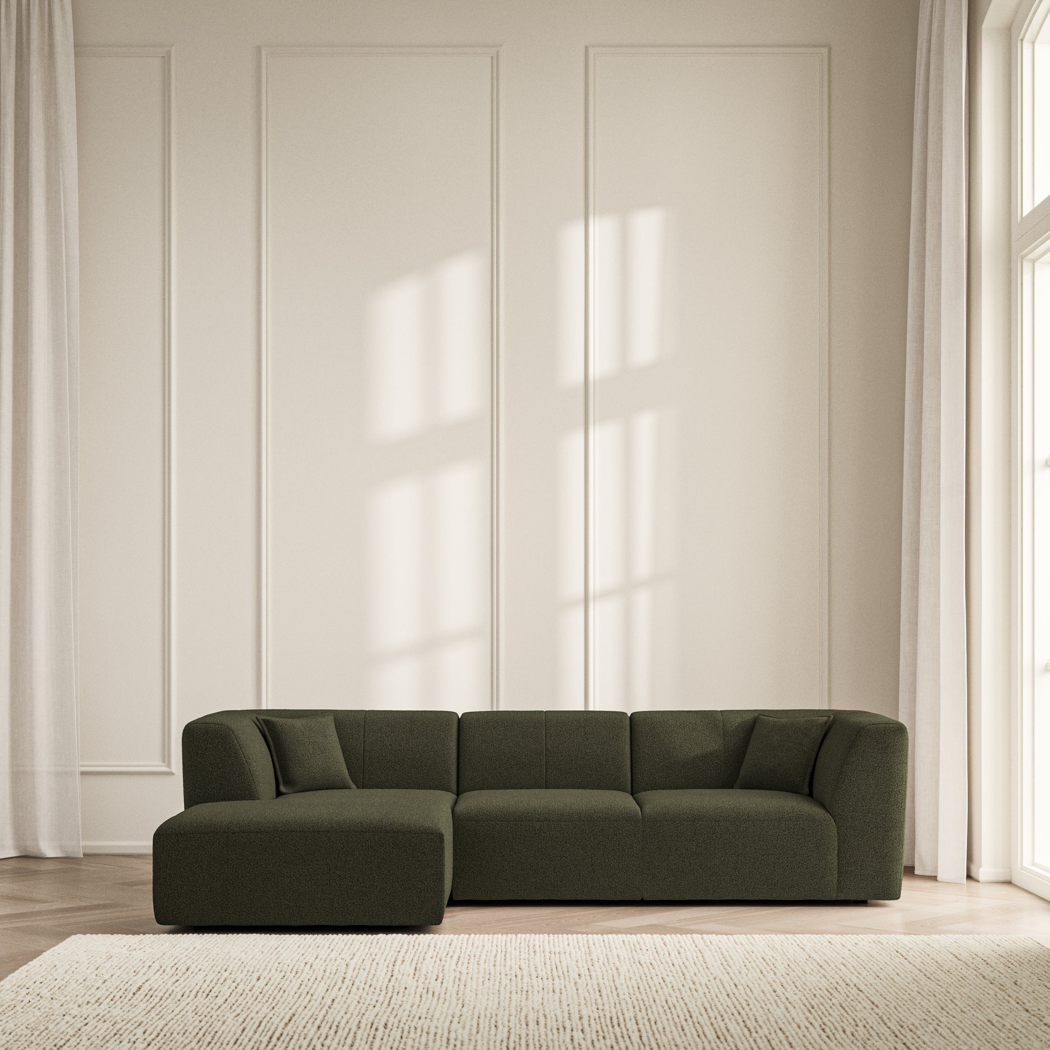 Maison Chaise Sofa LHF - Bouclé