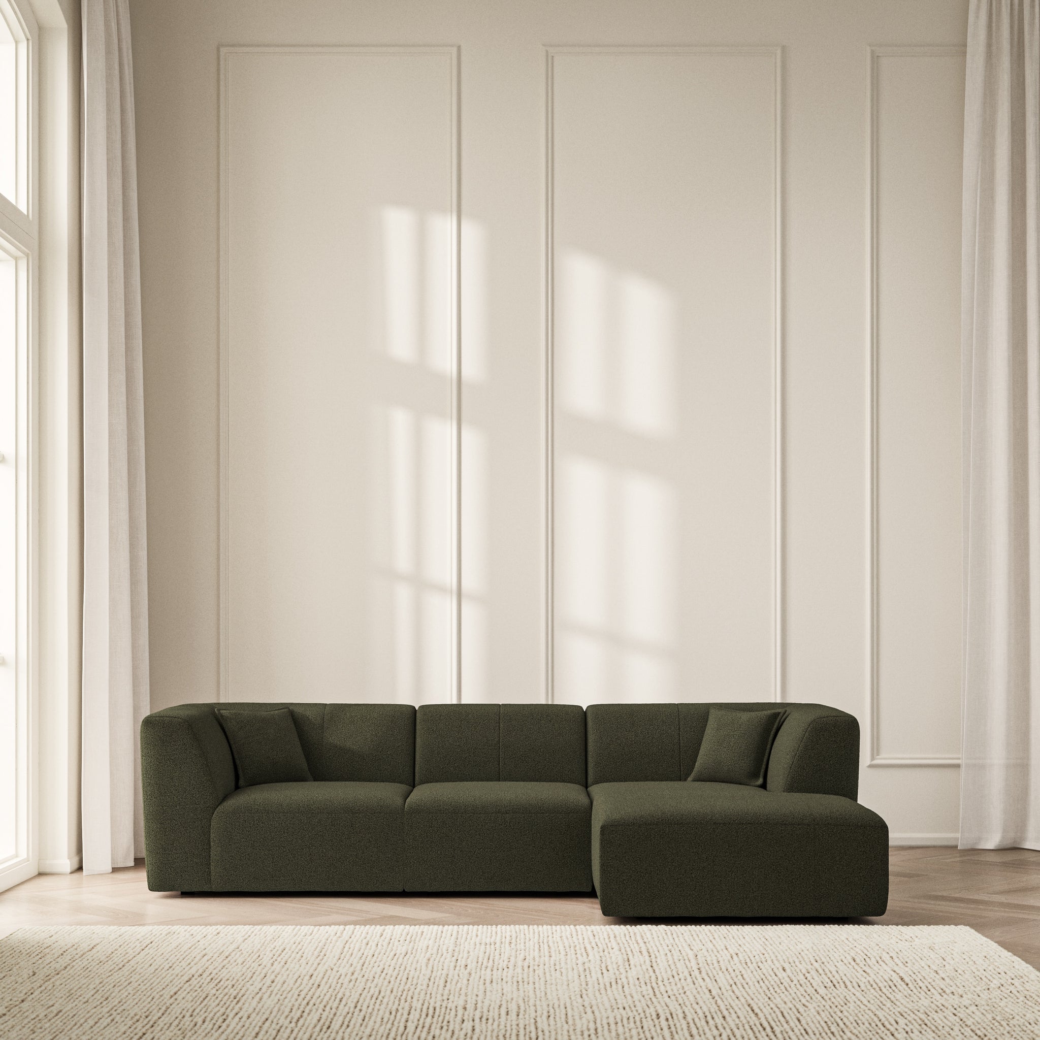 Maison Chaise Sofa RHF - Bouclé