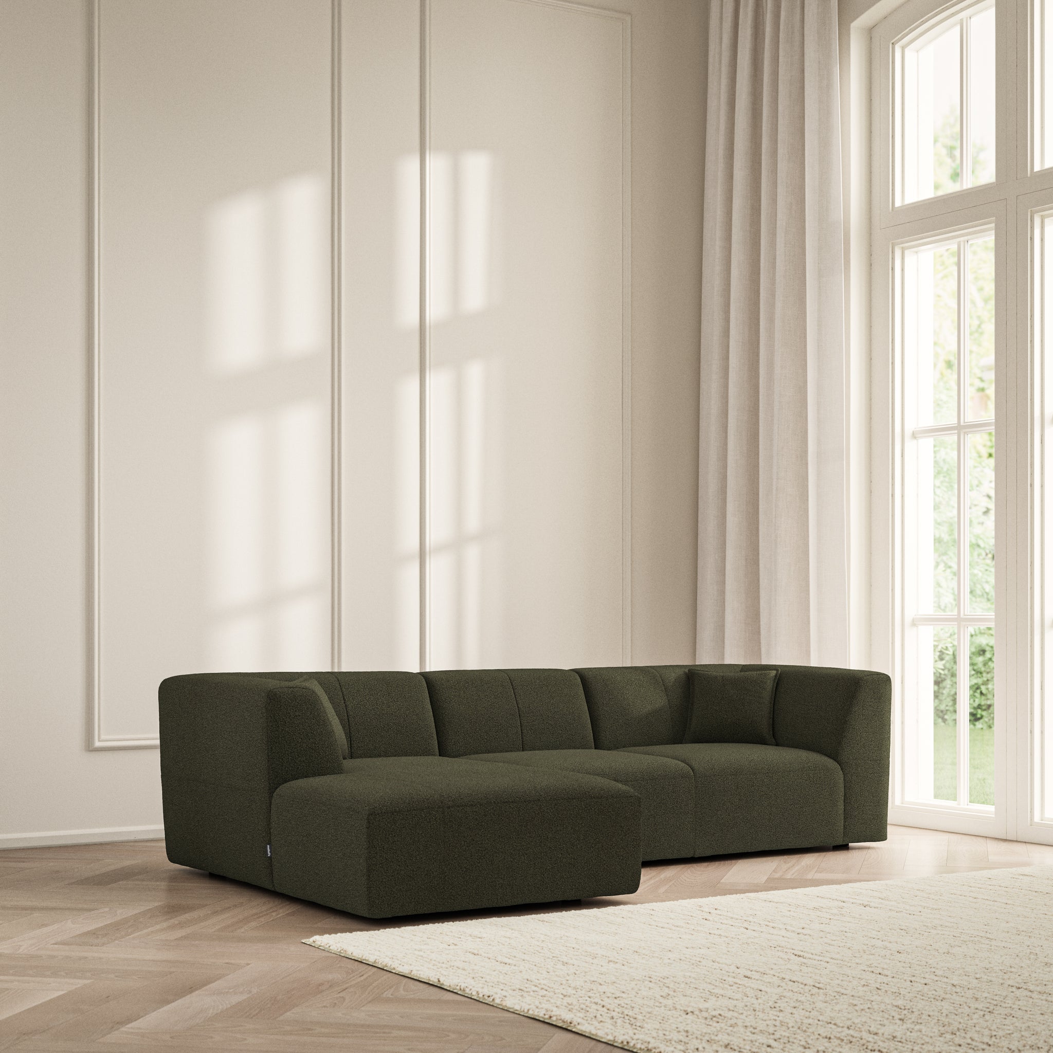 Maison Chaise Sofa LHF - Bouclé