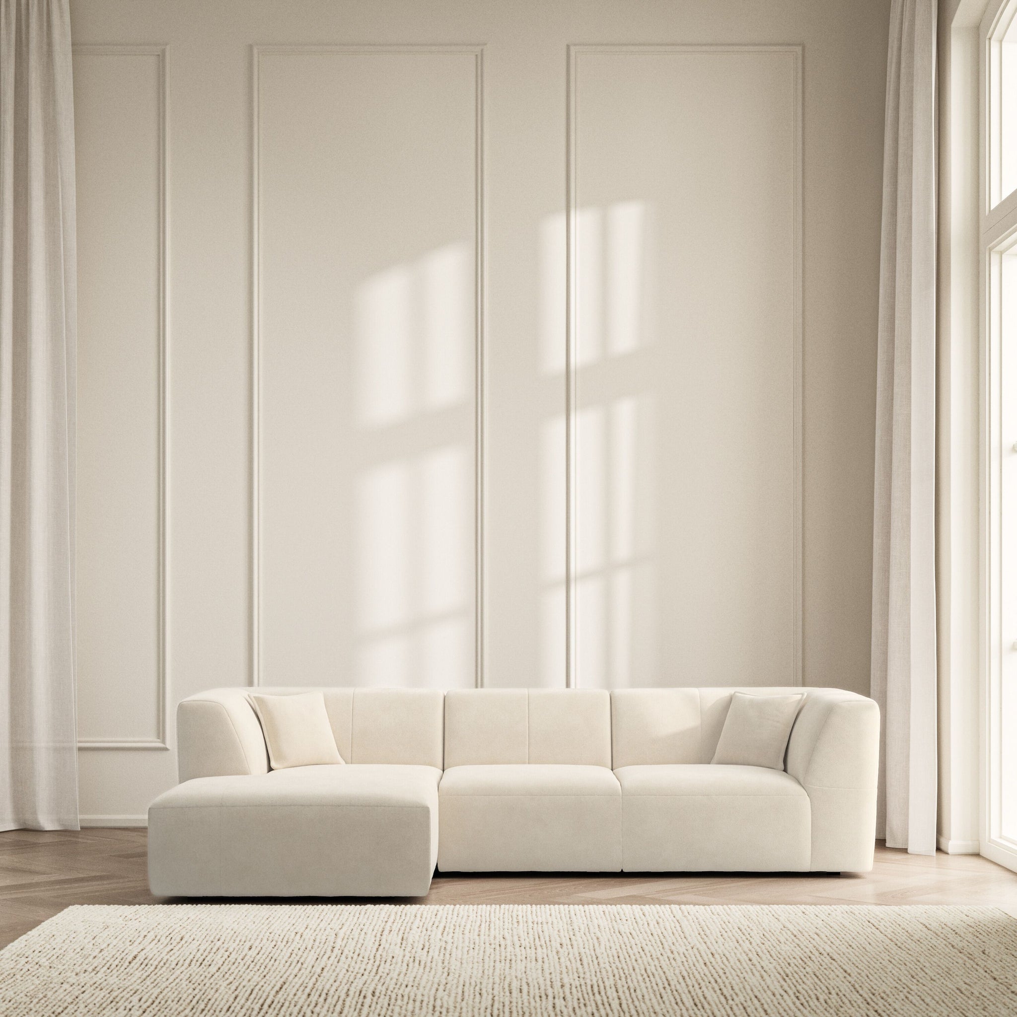 Maison Chaise Sofa LHF - Soft Bouclé