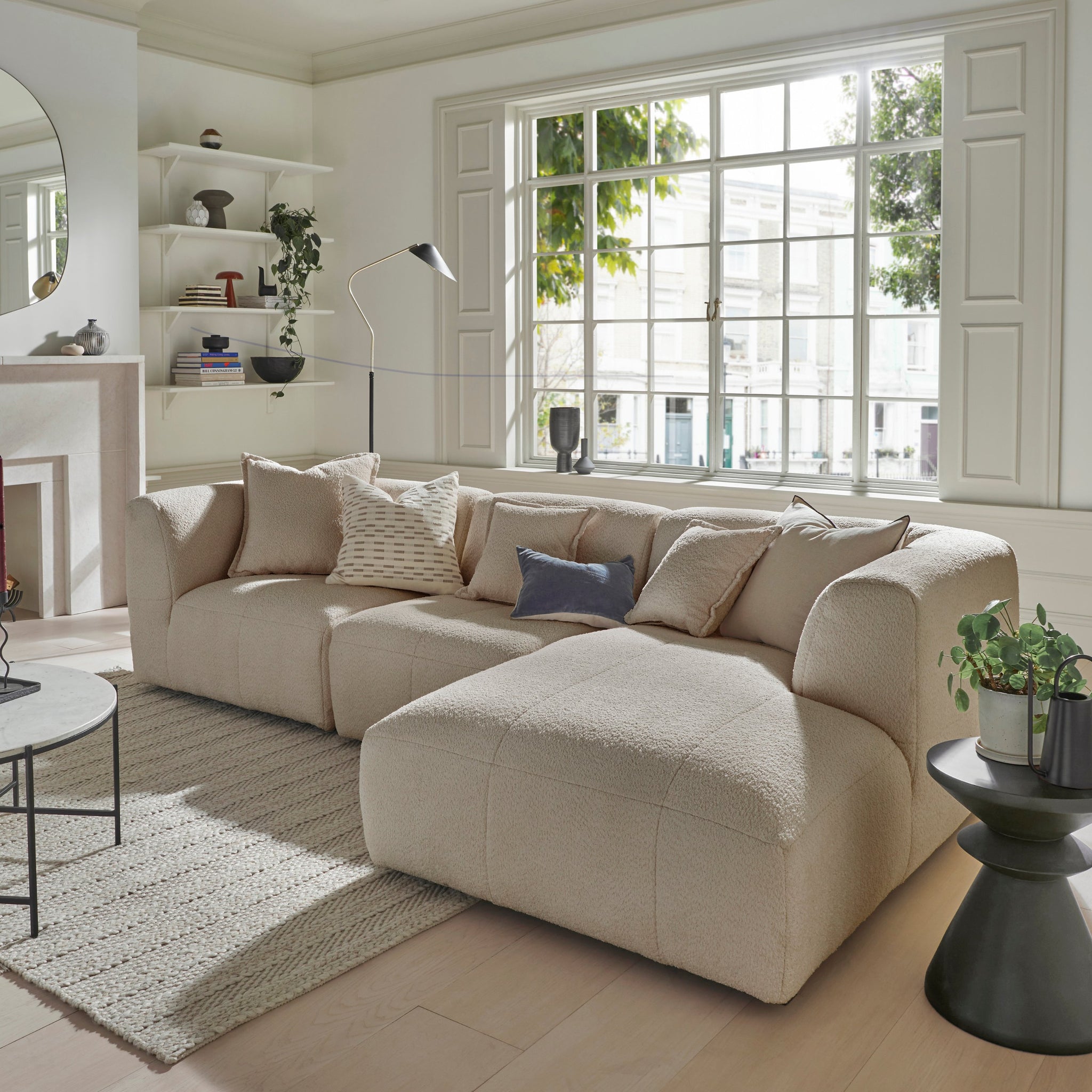 Maison Chaise Sofa RHF - Soft Bouclé