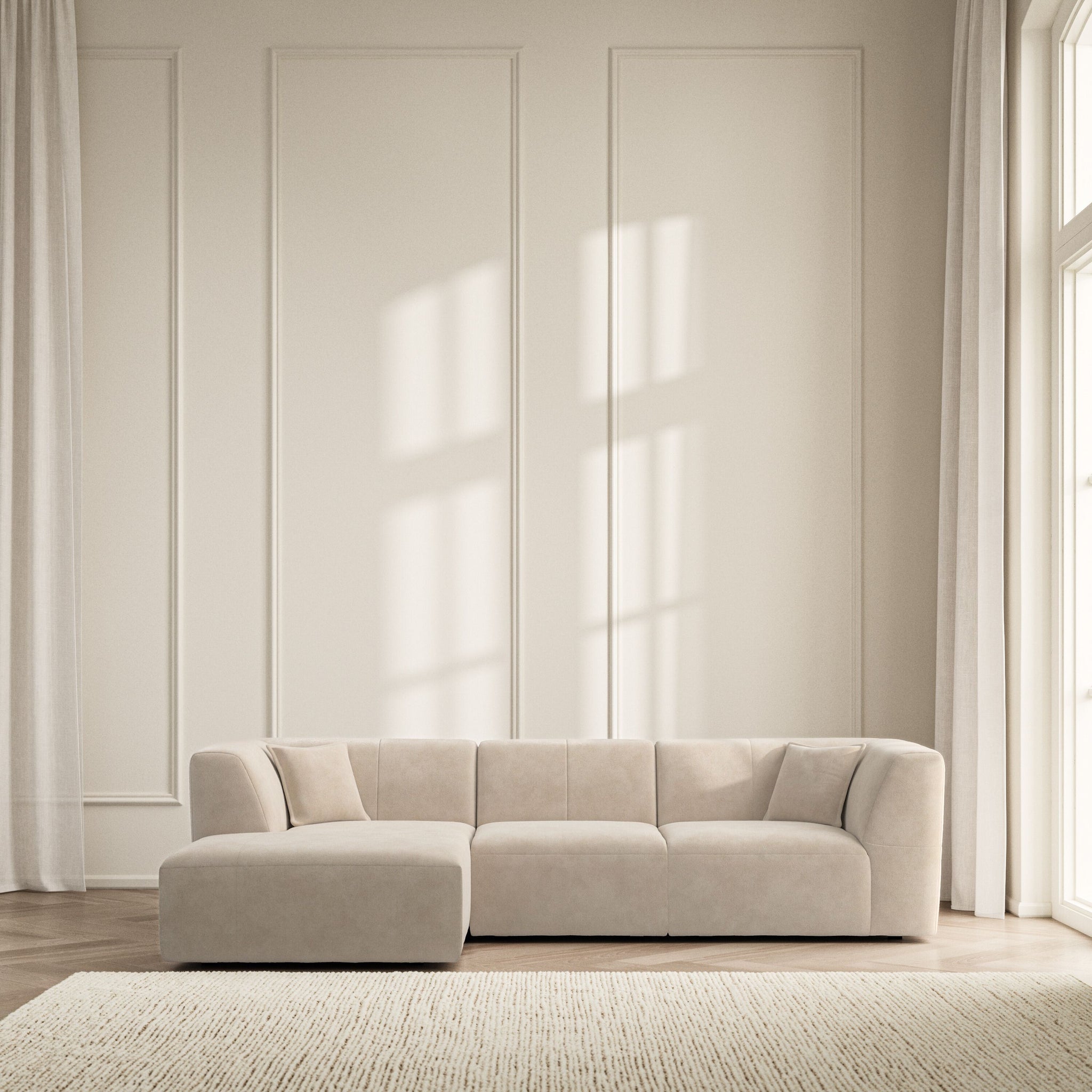 Maison Chaise Sofa LHF - Soft Bouclé