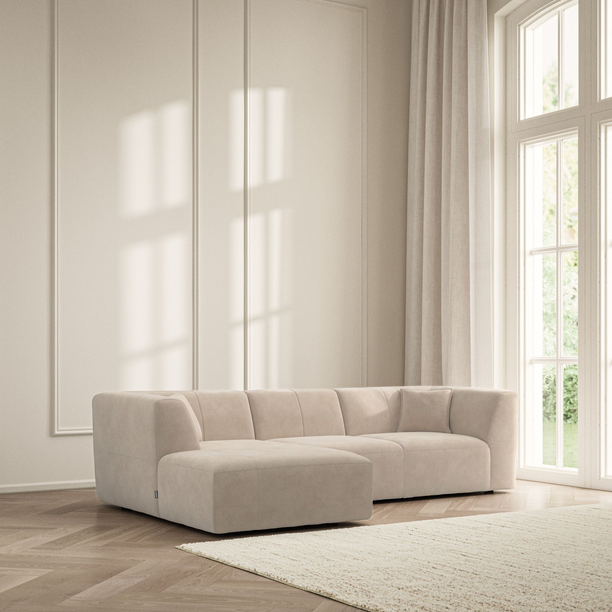 Maison Chaise Sofa LHF - Soft Bouclé