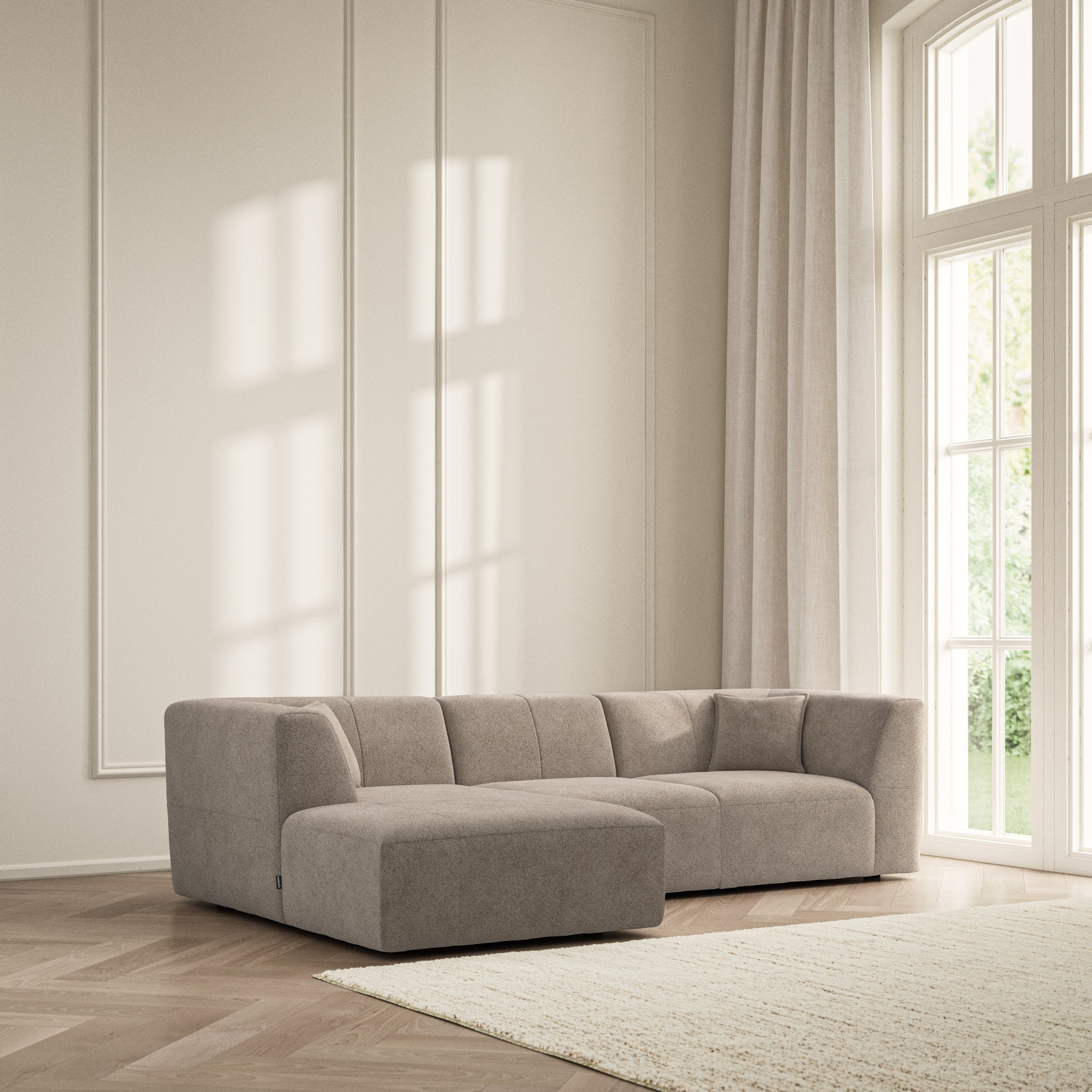 Maison Chaise Sofa LHF - Soft Bouclé