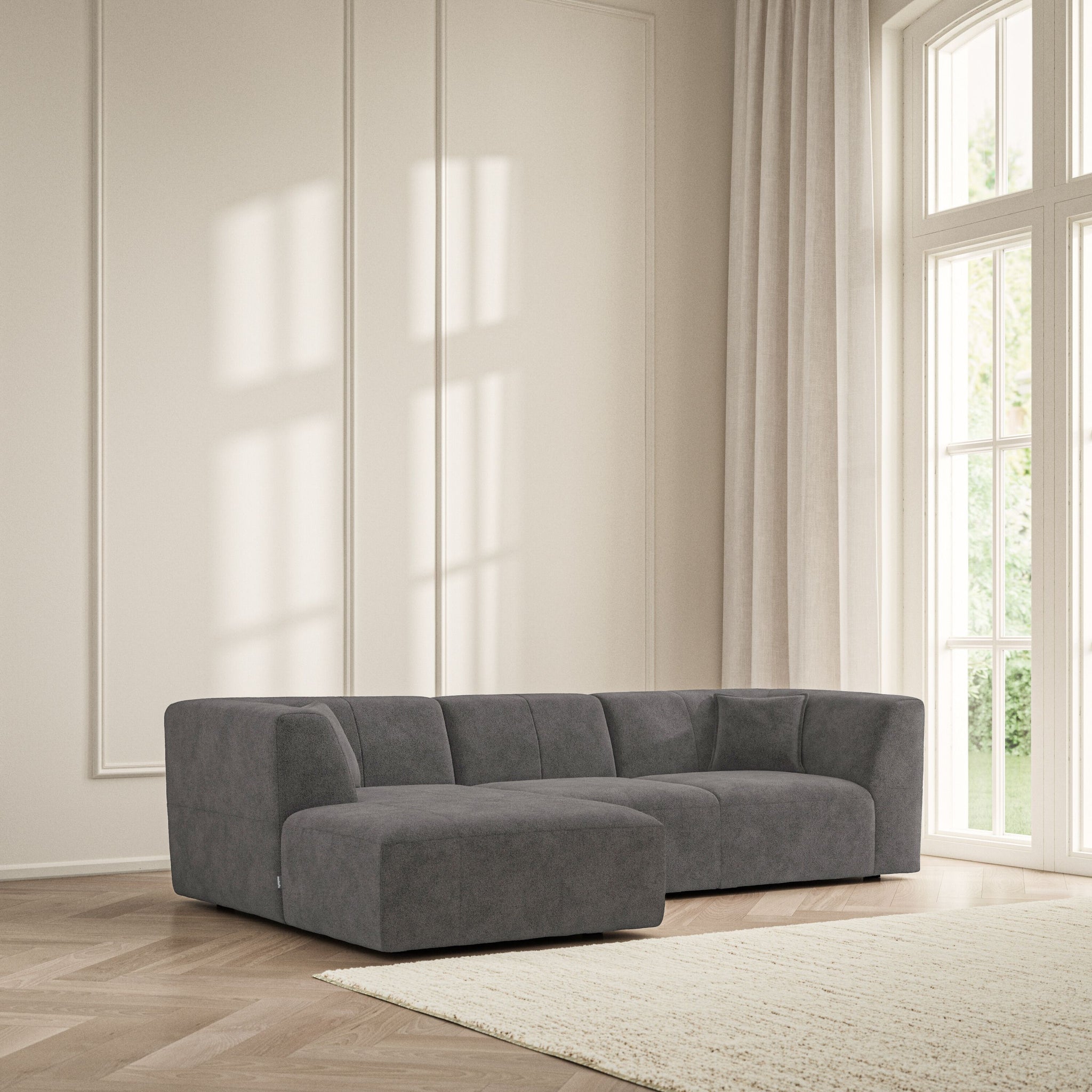 Maison Chaise Sofa LHF - Soft Bouclé