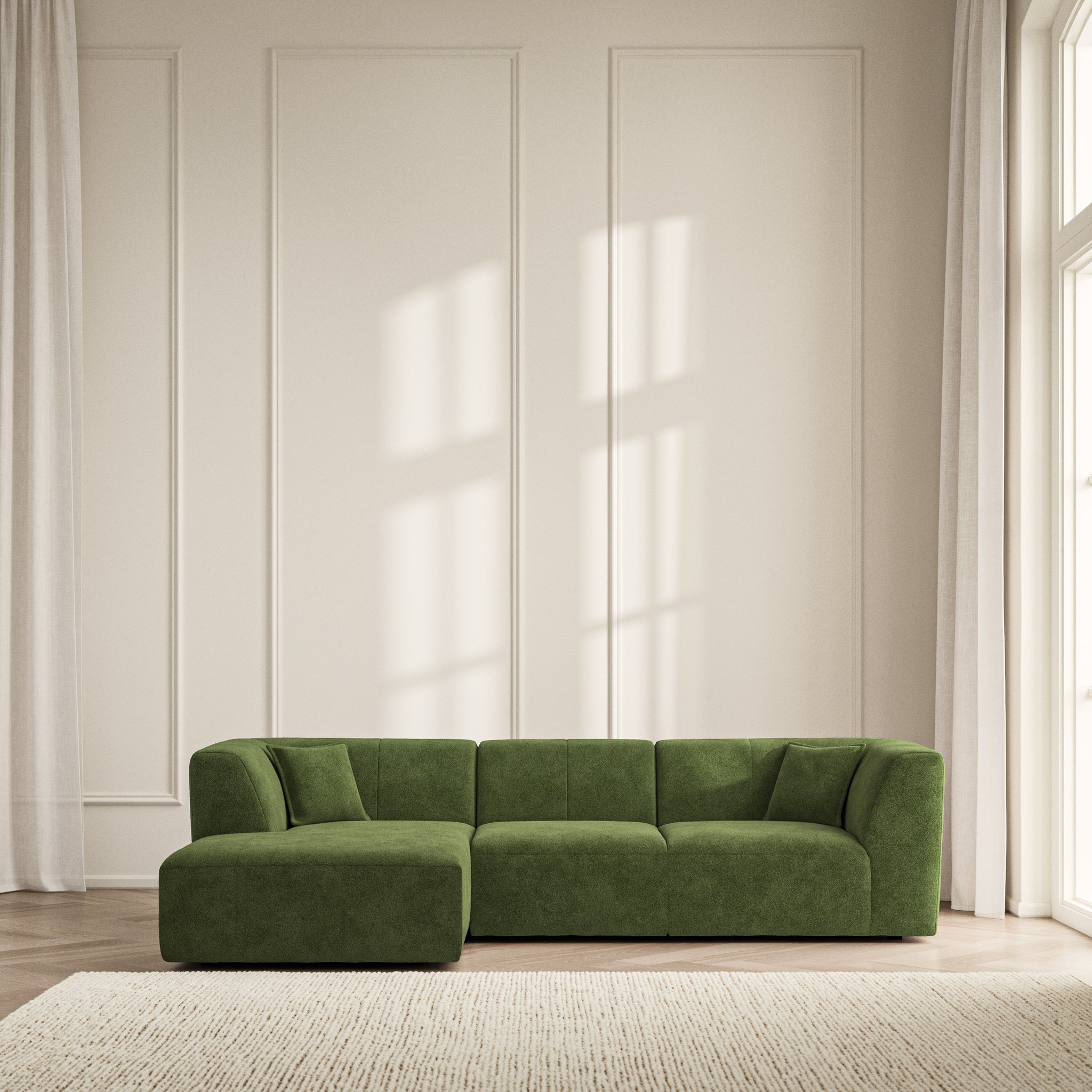 Maison Chaise Sofa LHF - Soft Bouclé