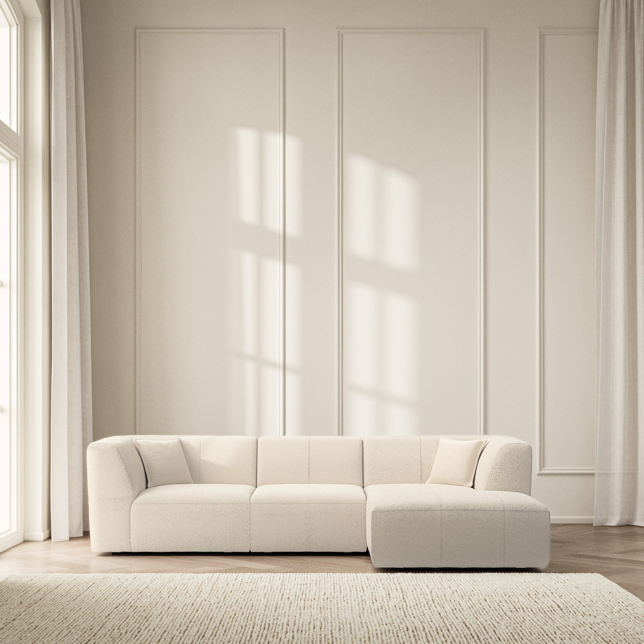 Maison Chaise Sofa RHF - Soft Teddy