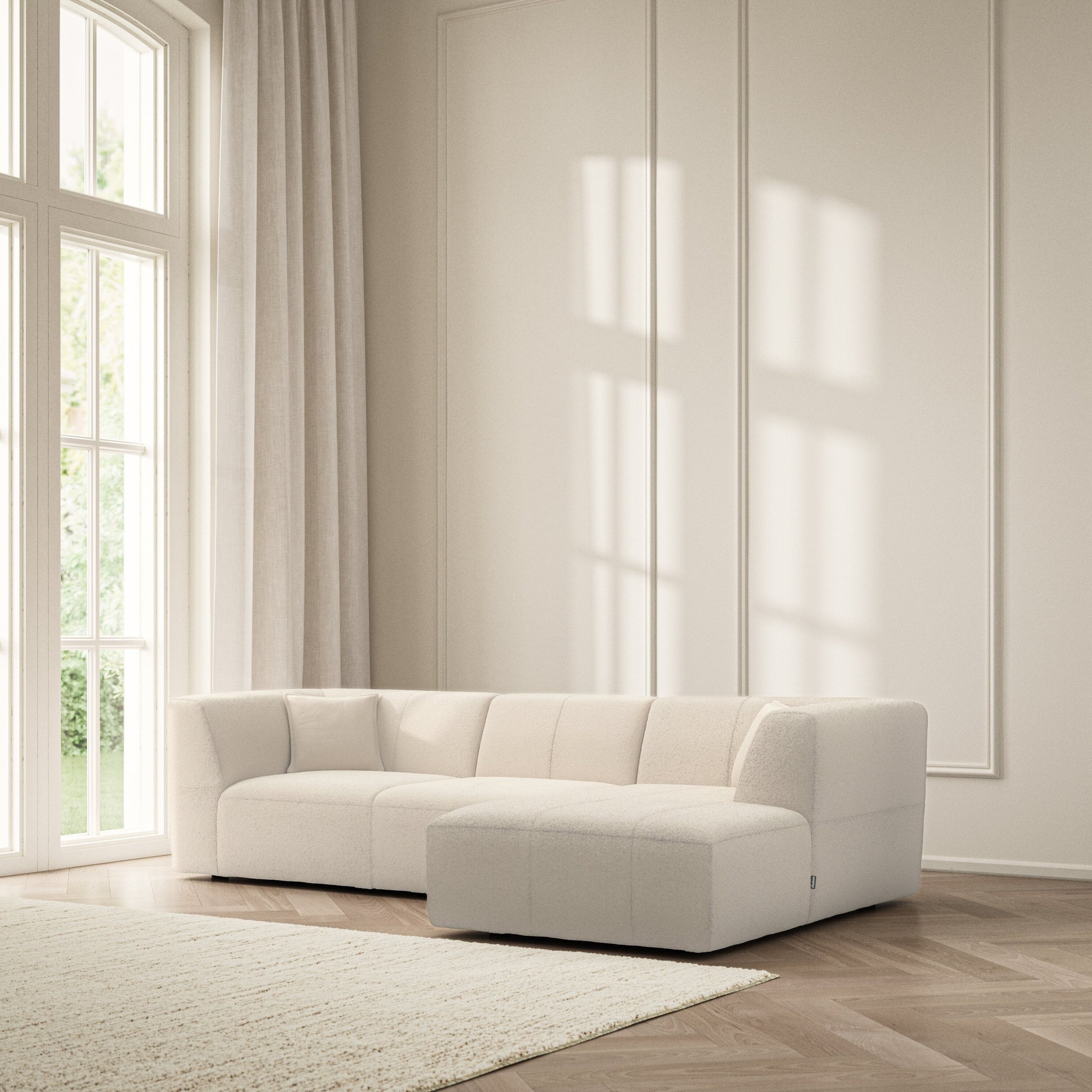 Maison Chaise Sofa RHF - Soft Teddy