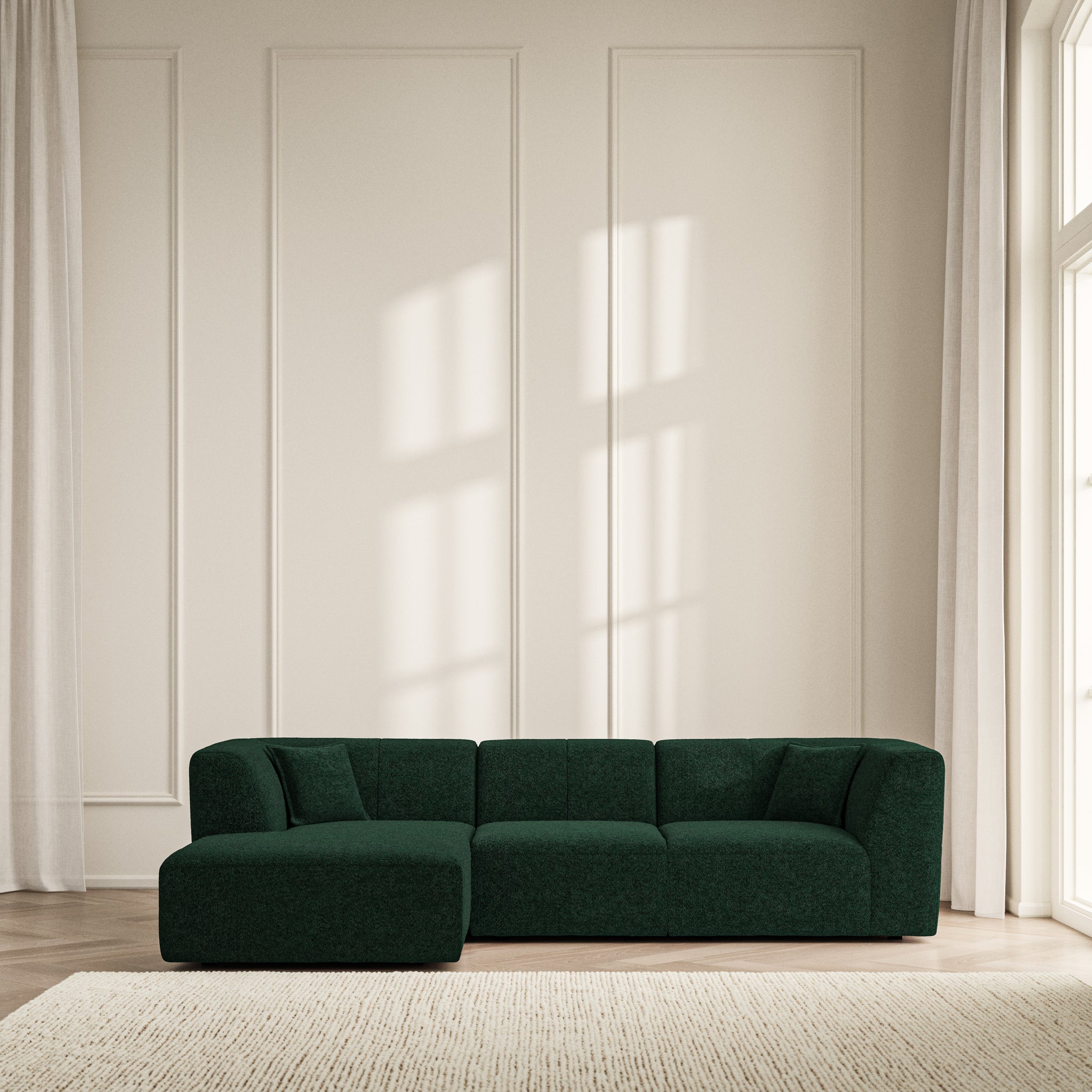 Maison Chaise Sofa LHF - Soft Teddy